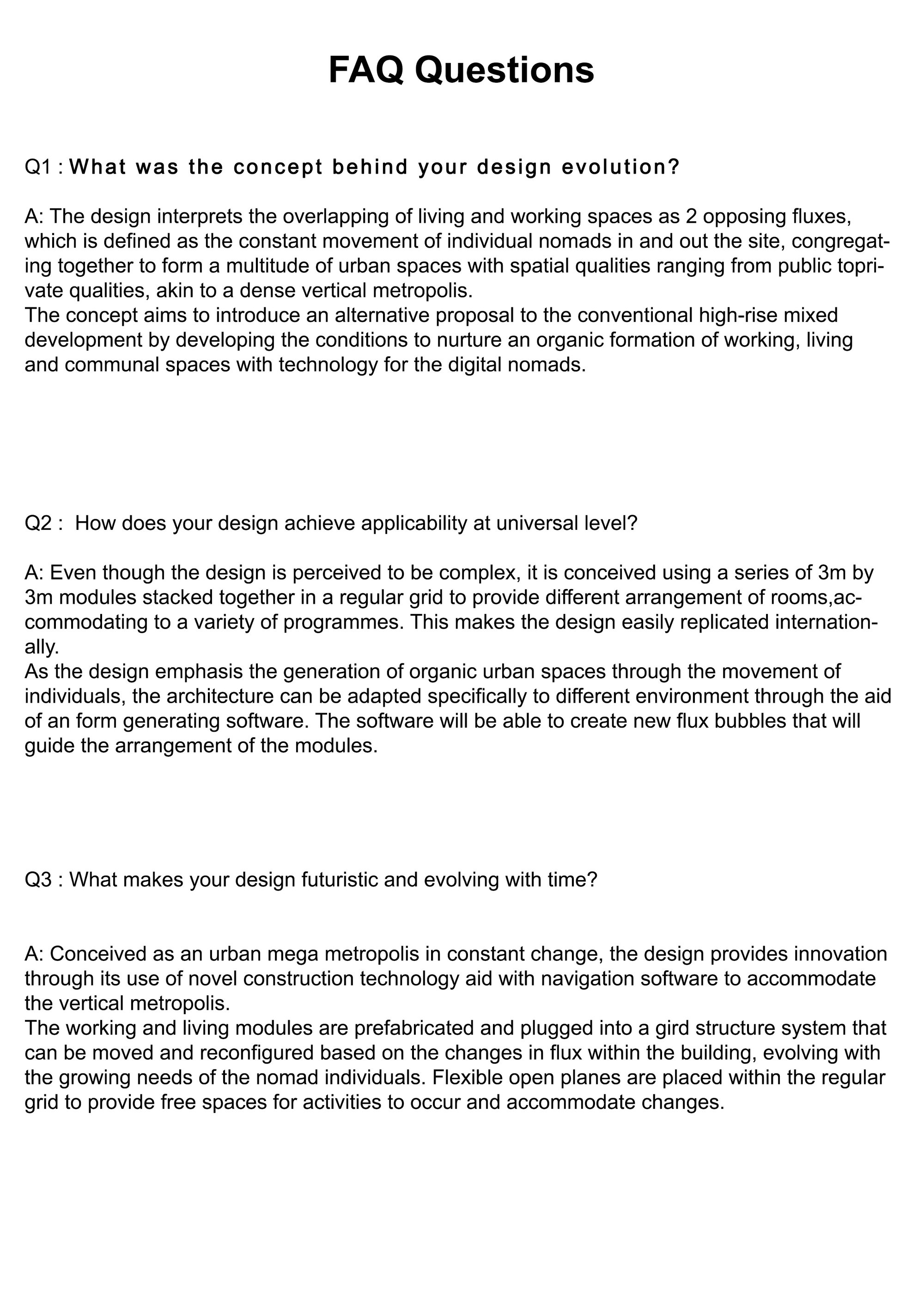 FAQ 1