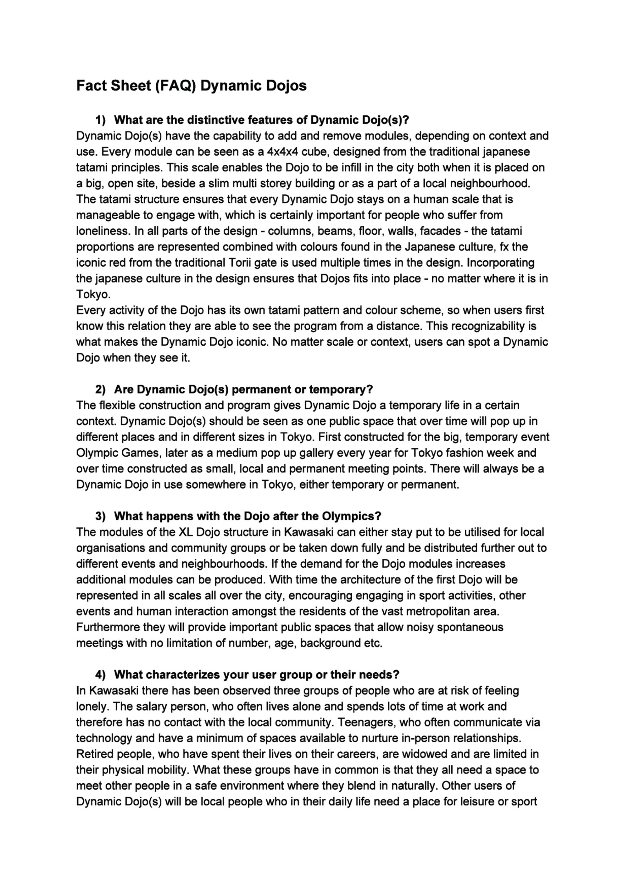 FAQ 1/2