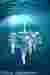 This architectural image presents a futuristic underwater colony. The design features a cluster of w