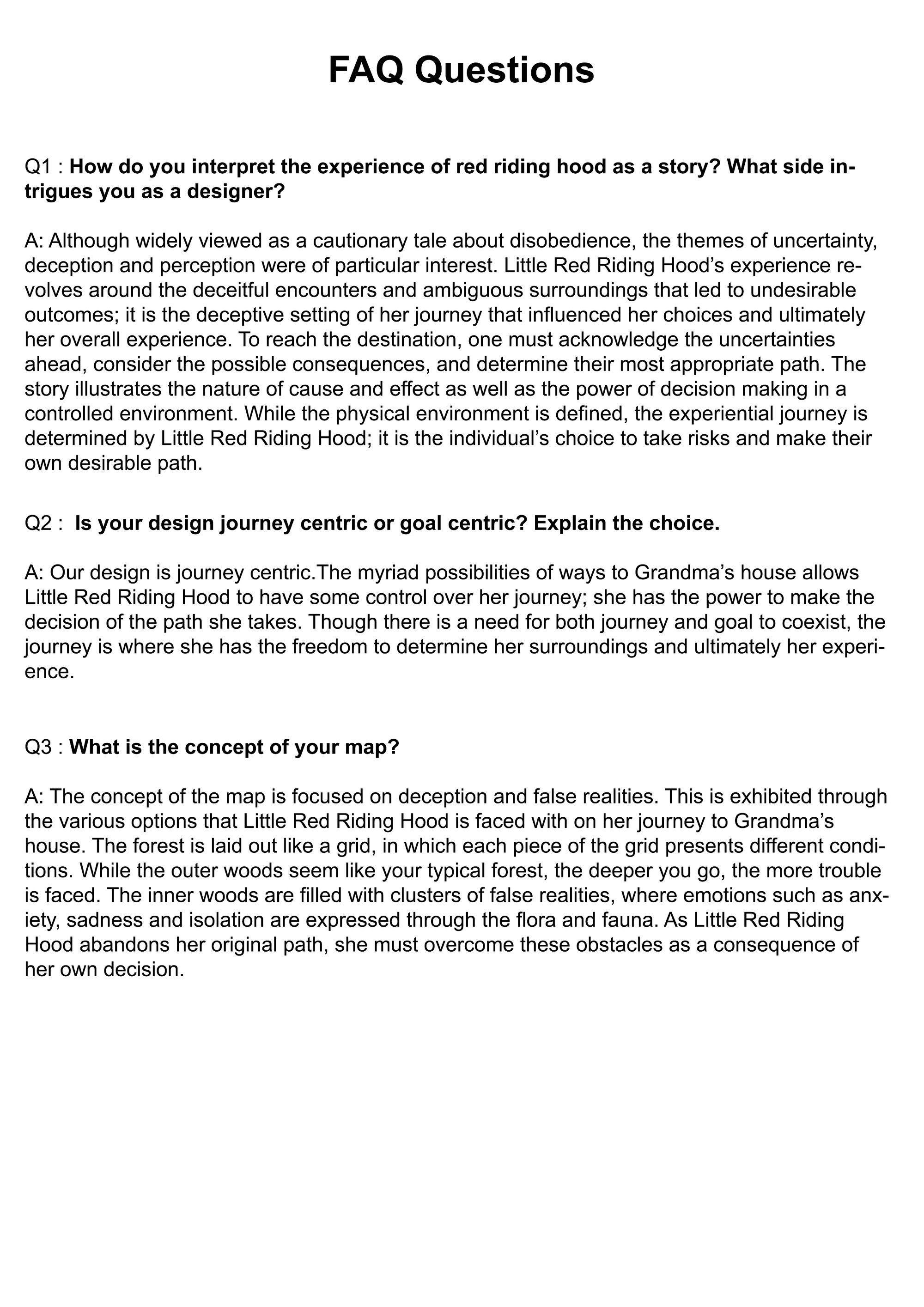 FAQ Page 1