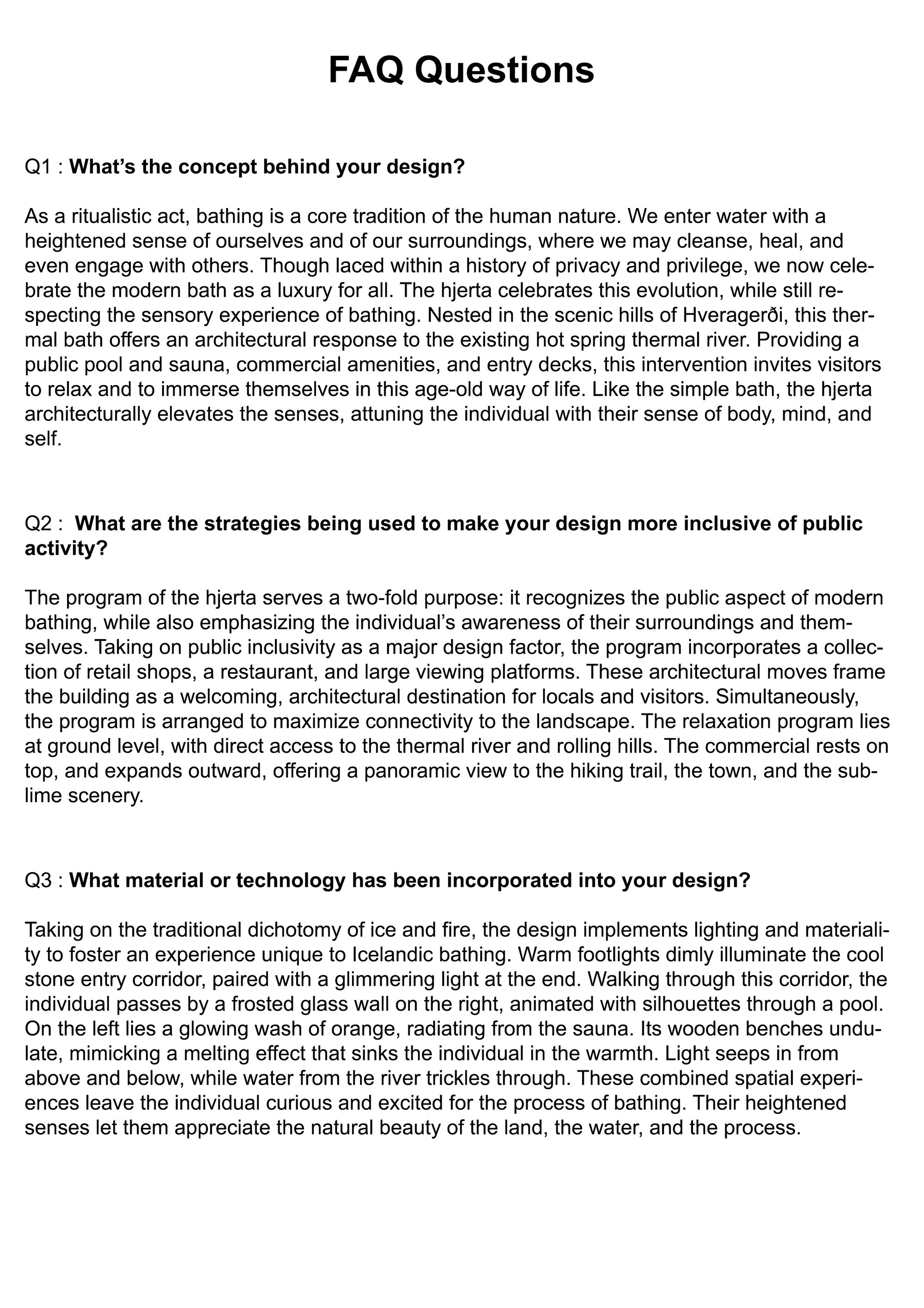FAQ Page 1