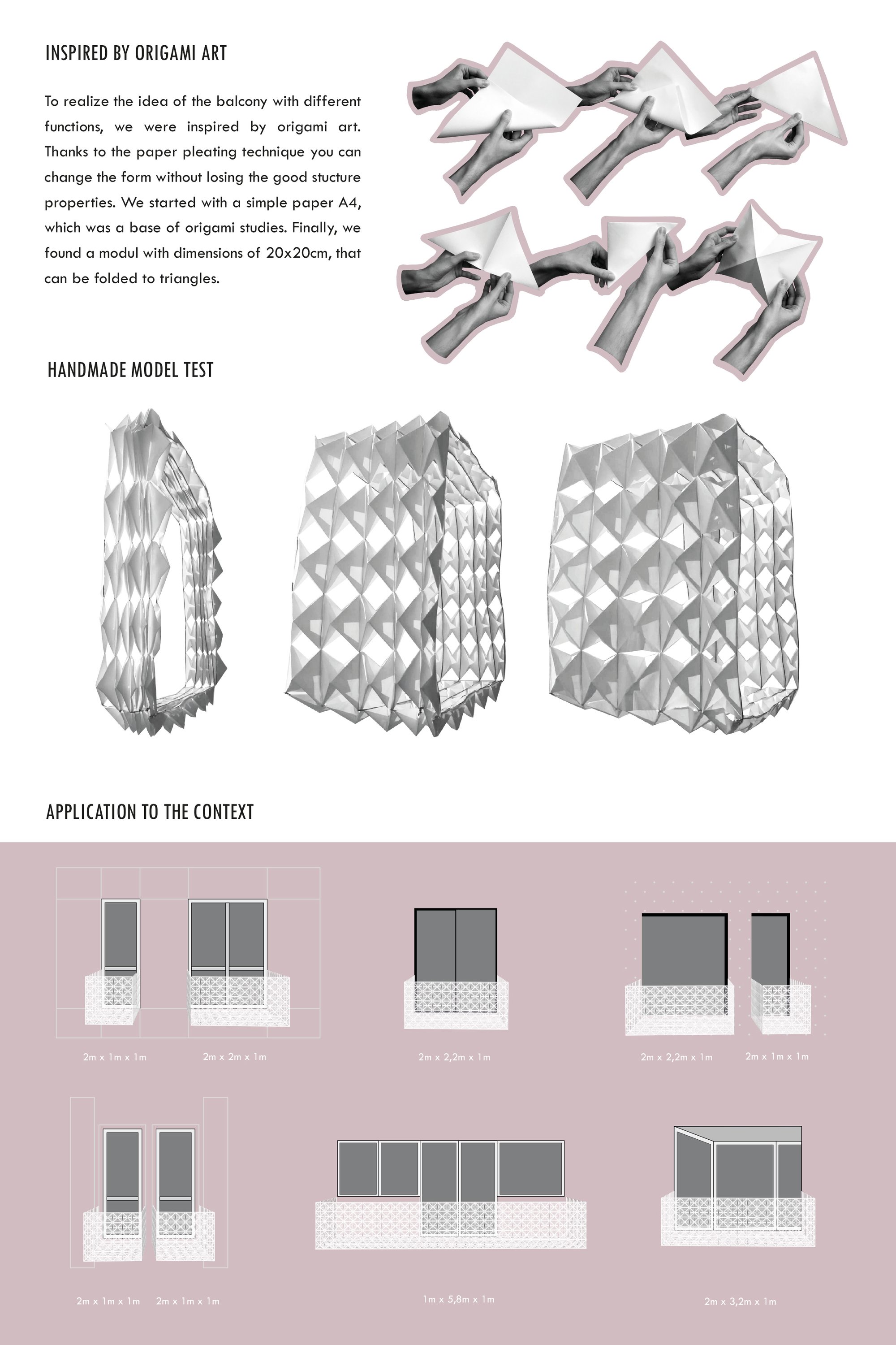Origami studies