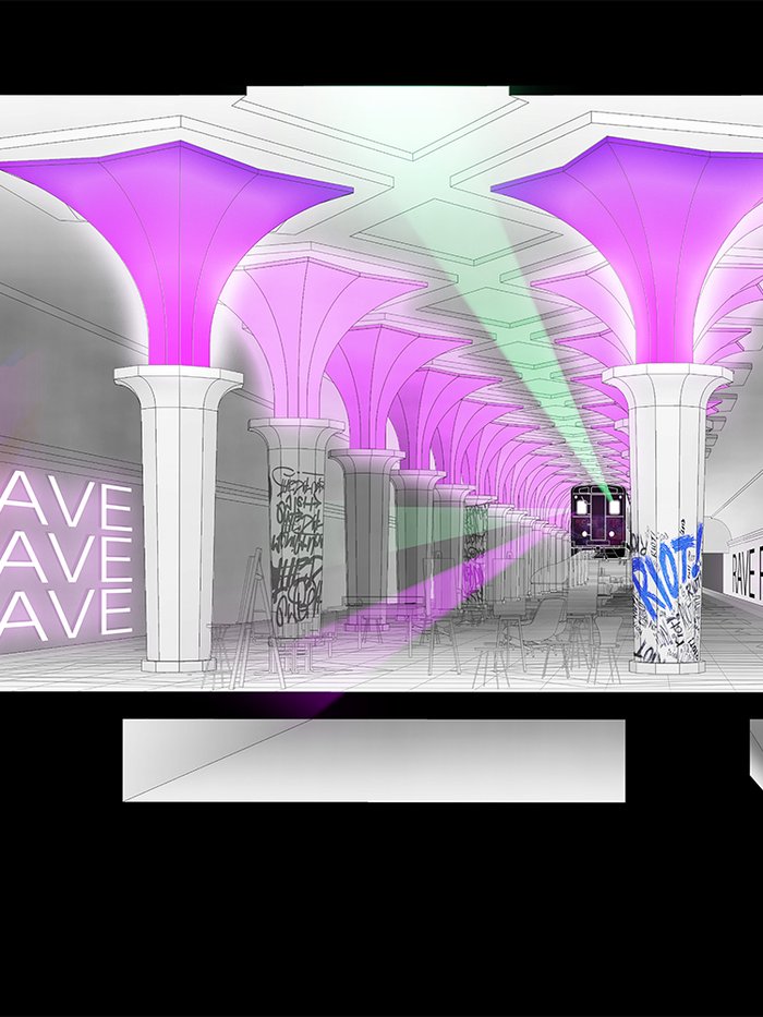 Moscow Metro Shelter