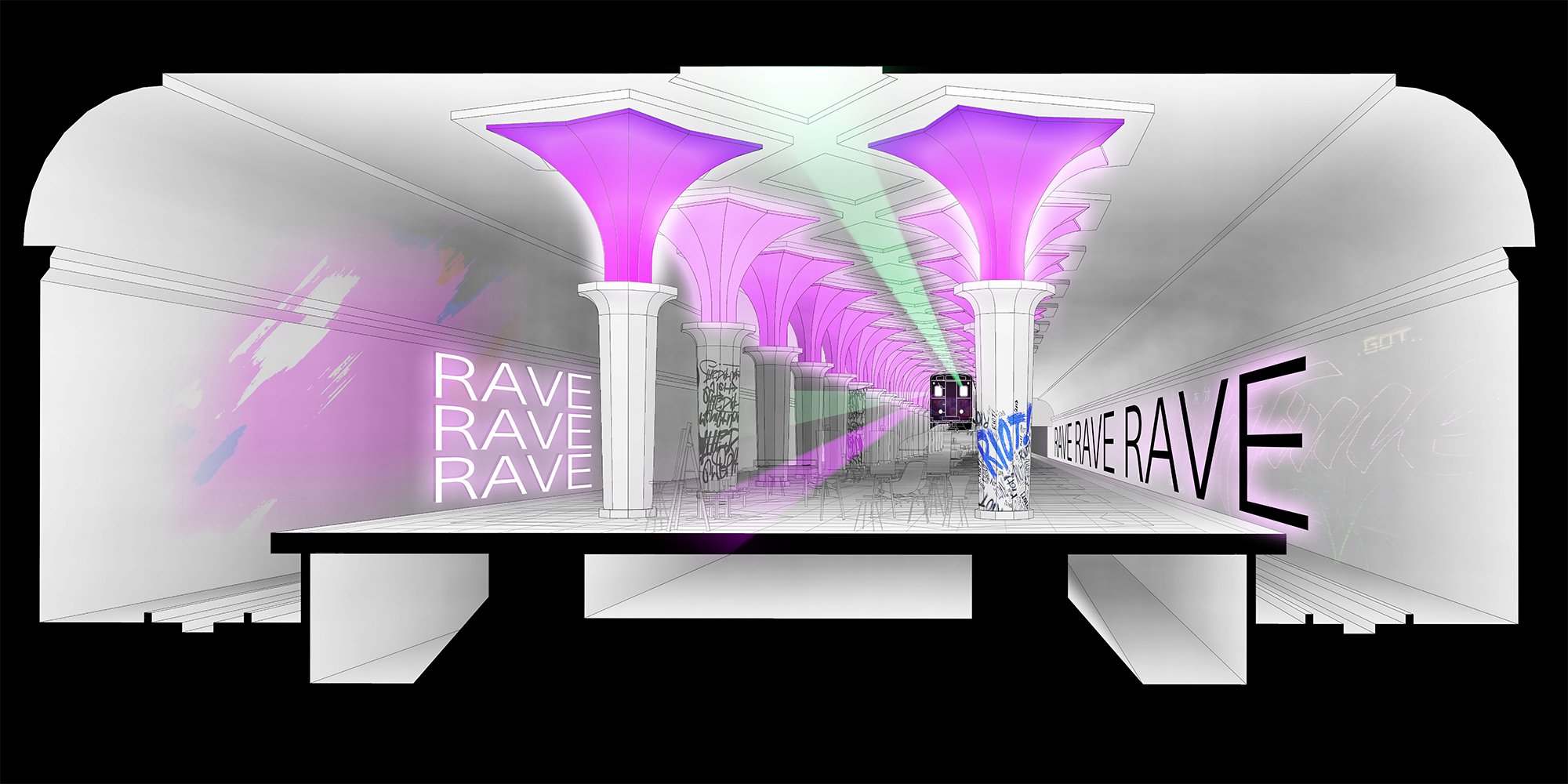 Moscow Metro Shelter