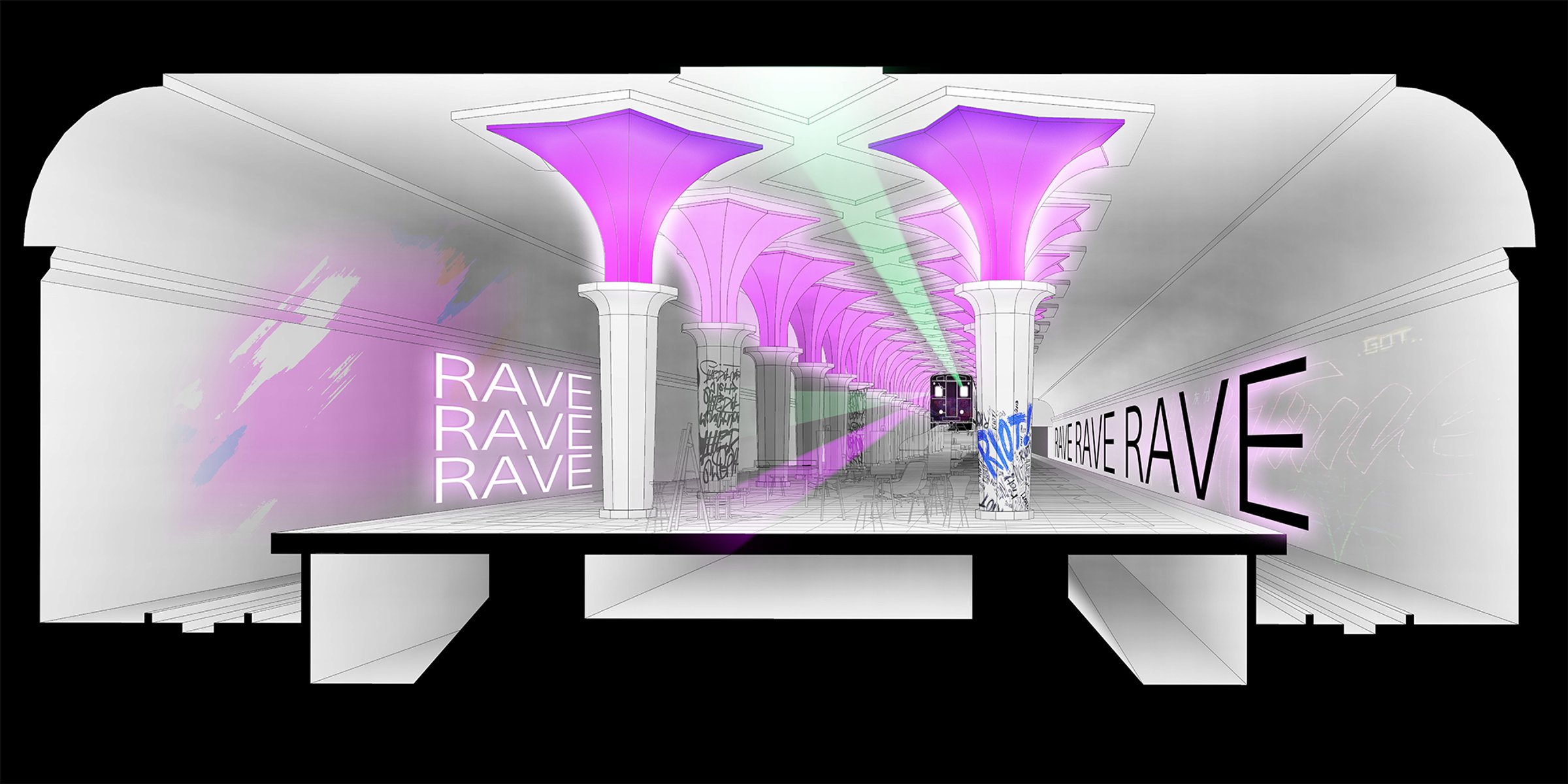 Moscow Metro Shelter