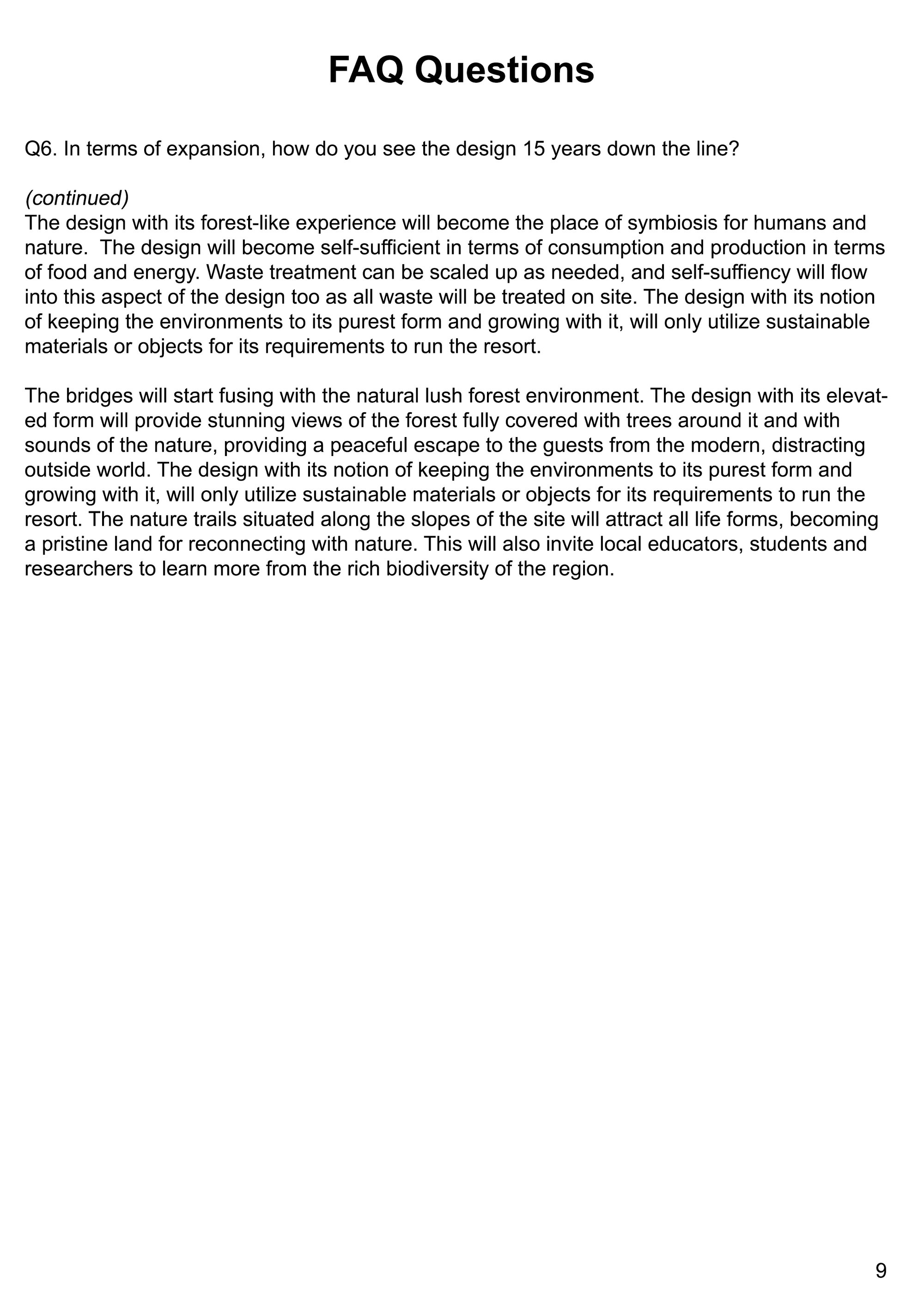 FAQ PAGE 9