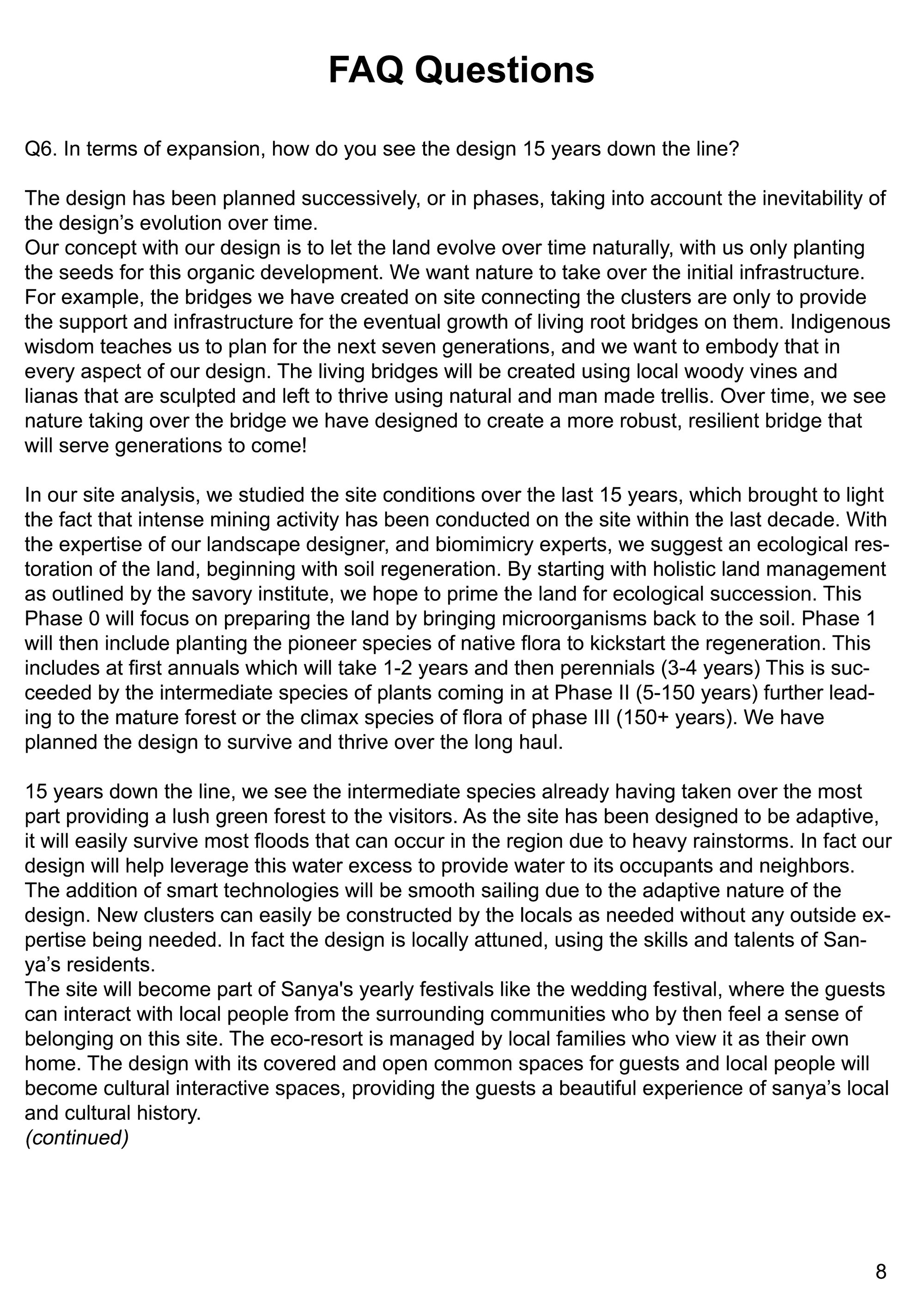 FAQ PAGE 8
