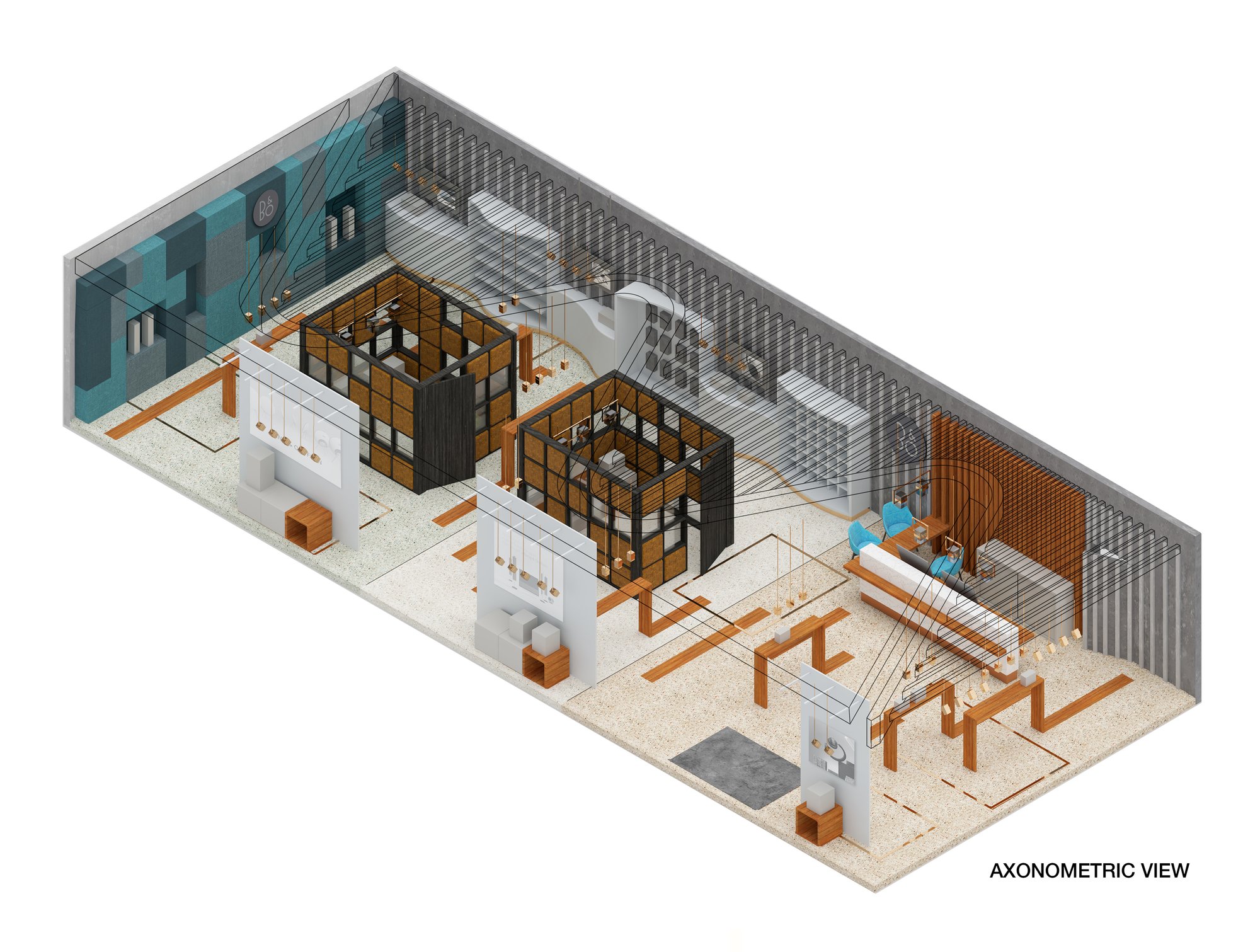 Axonometric view