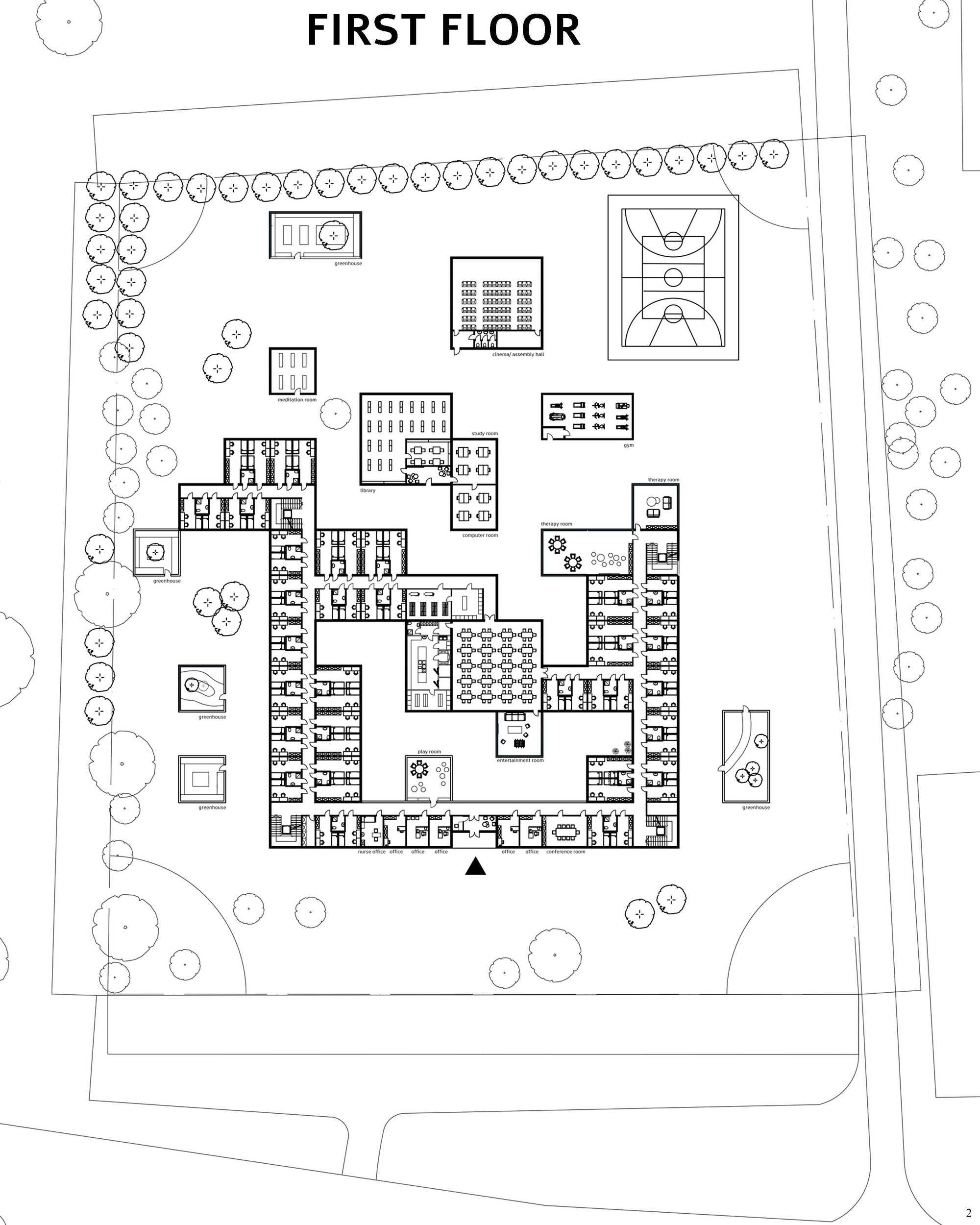 Modular hostel for children