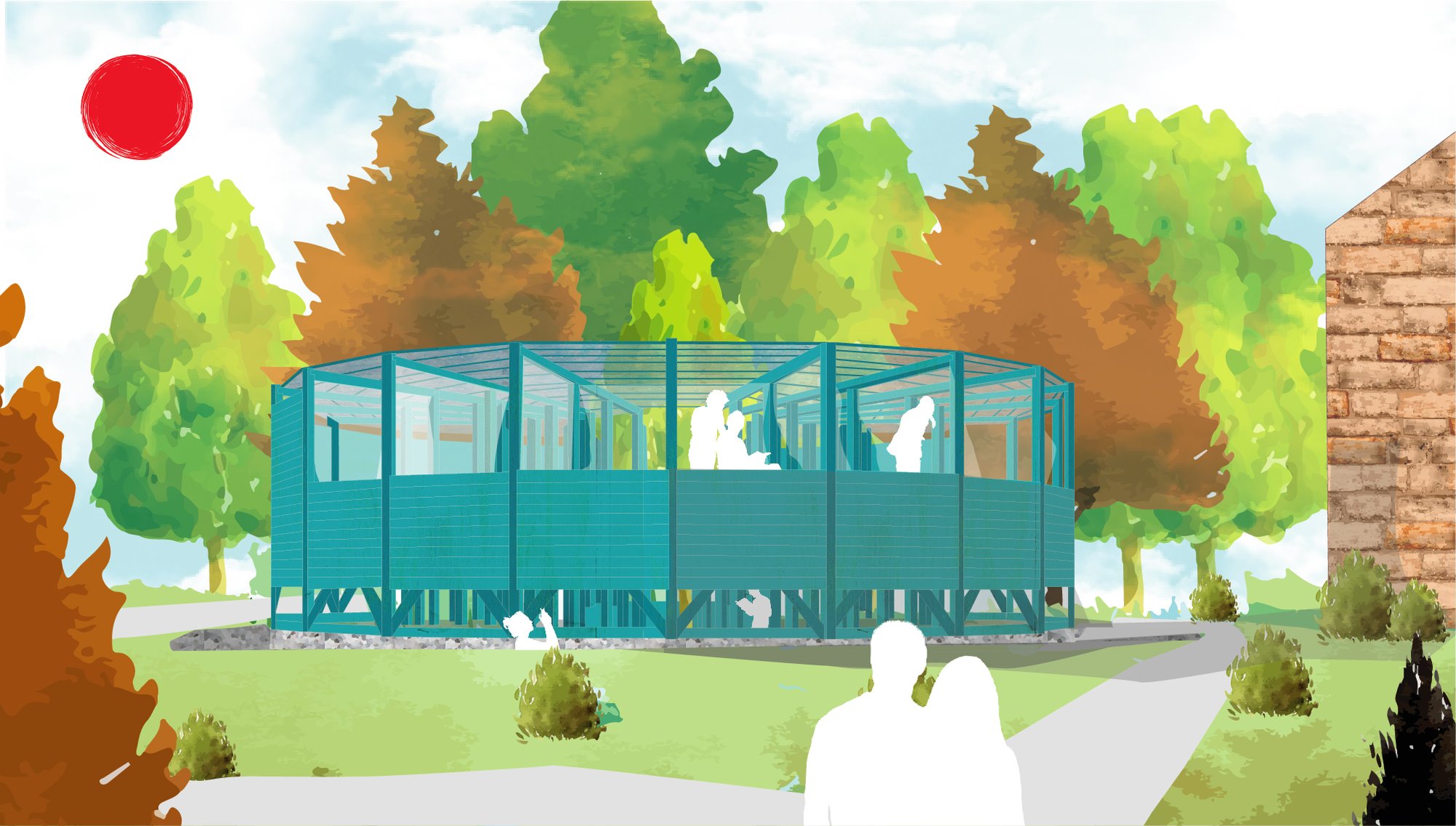 The temple of the tree of faith