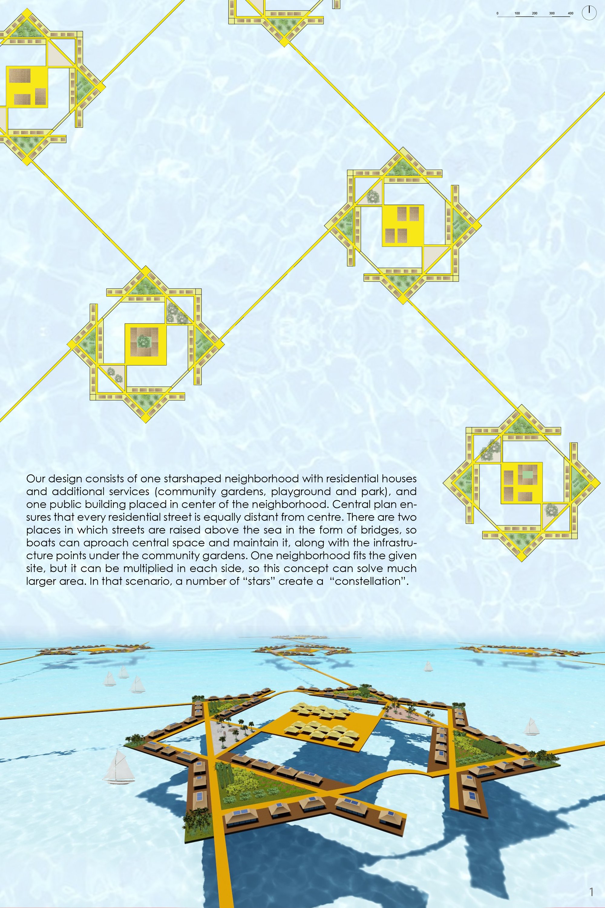 Larger site plan
