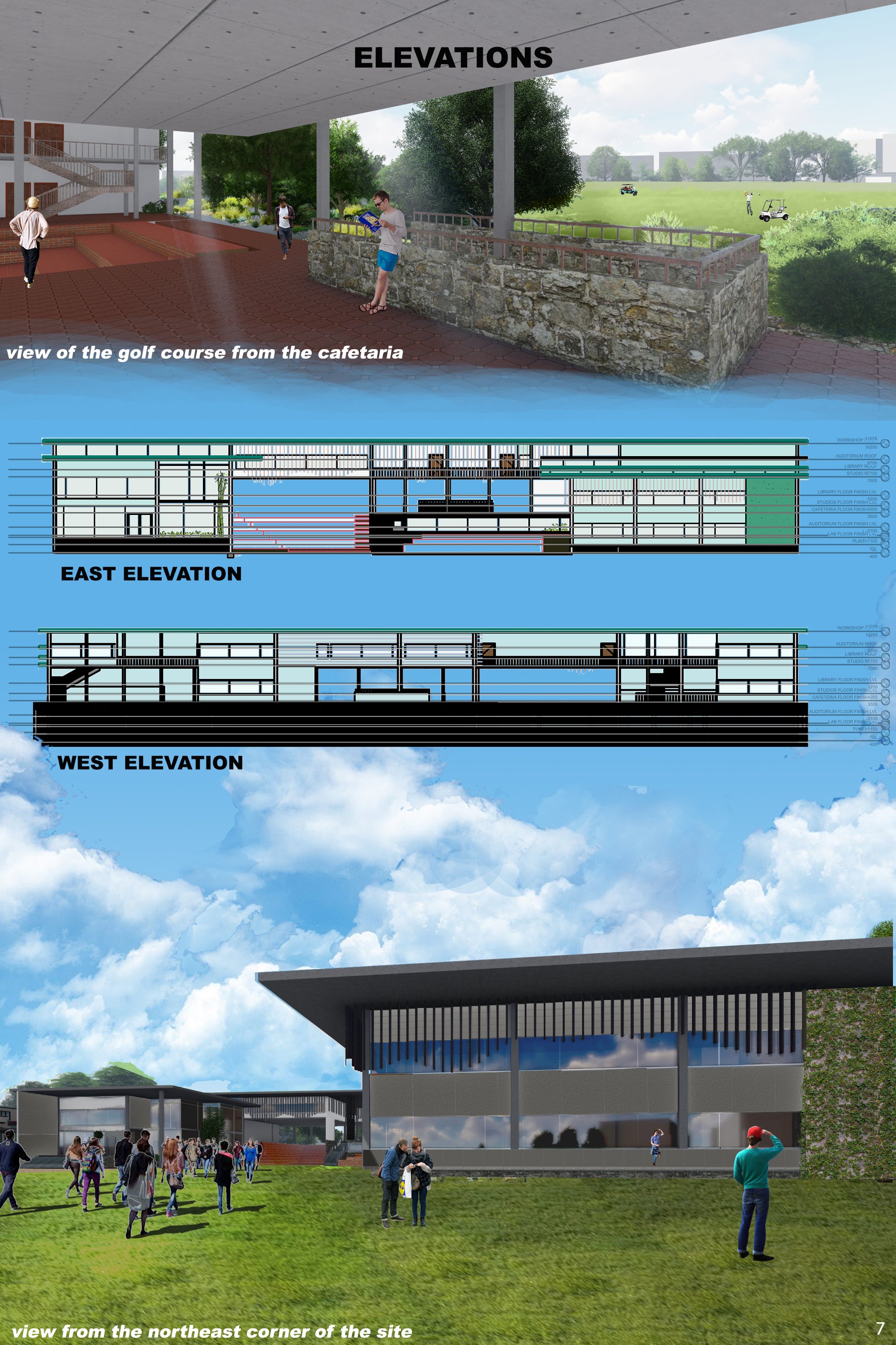 EAST AND WEST ELEVATION