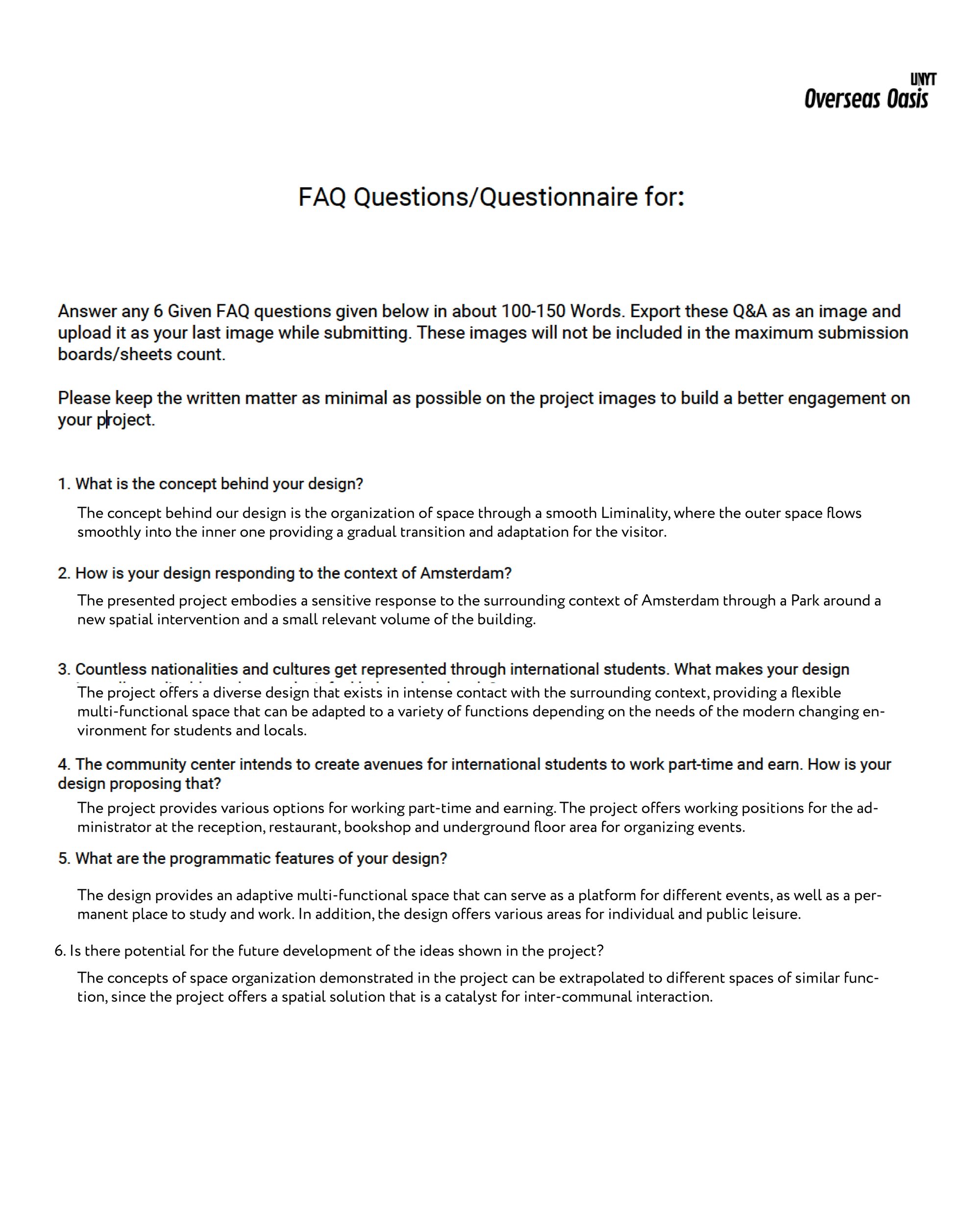 FAQ questions