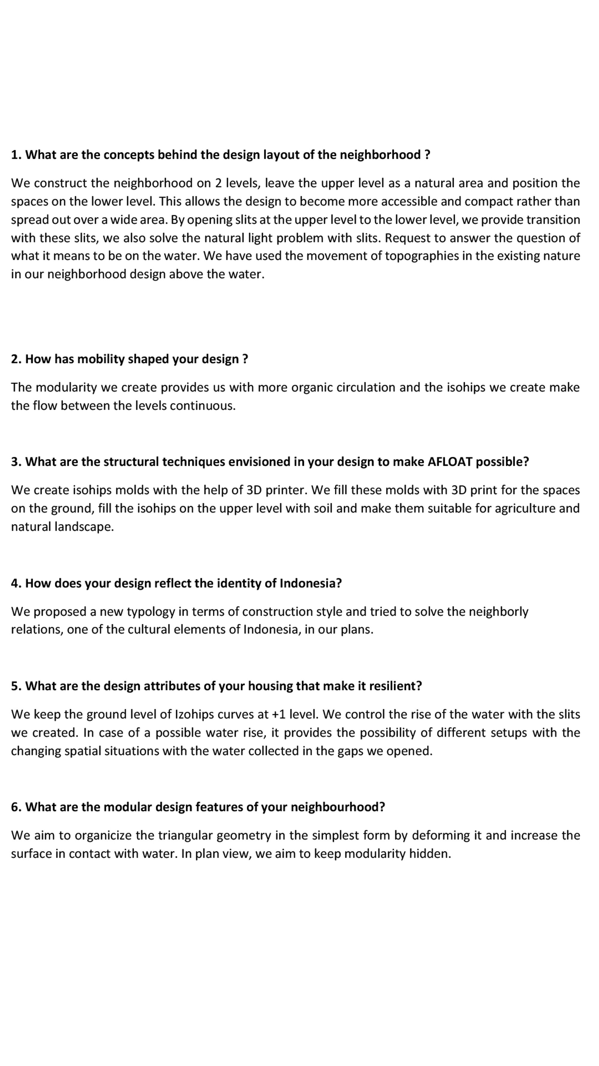 FAQ questions