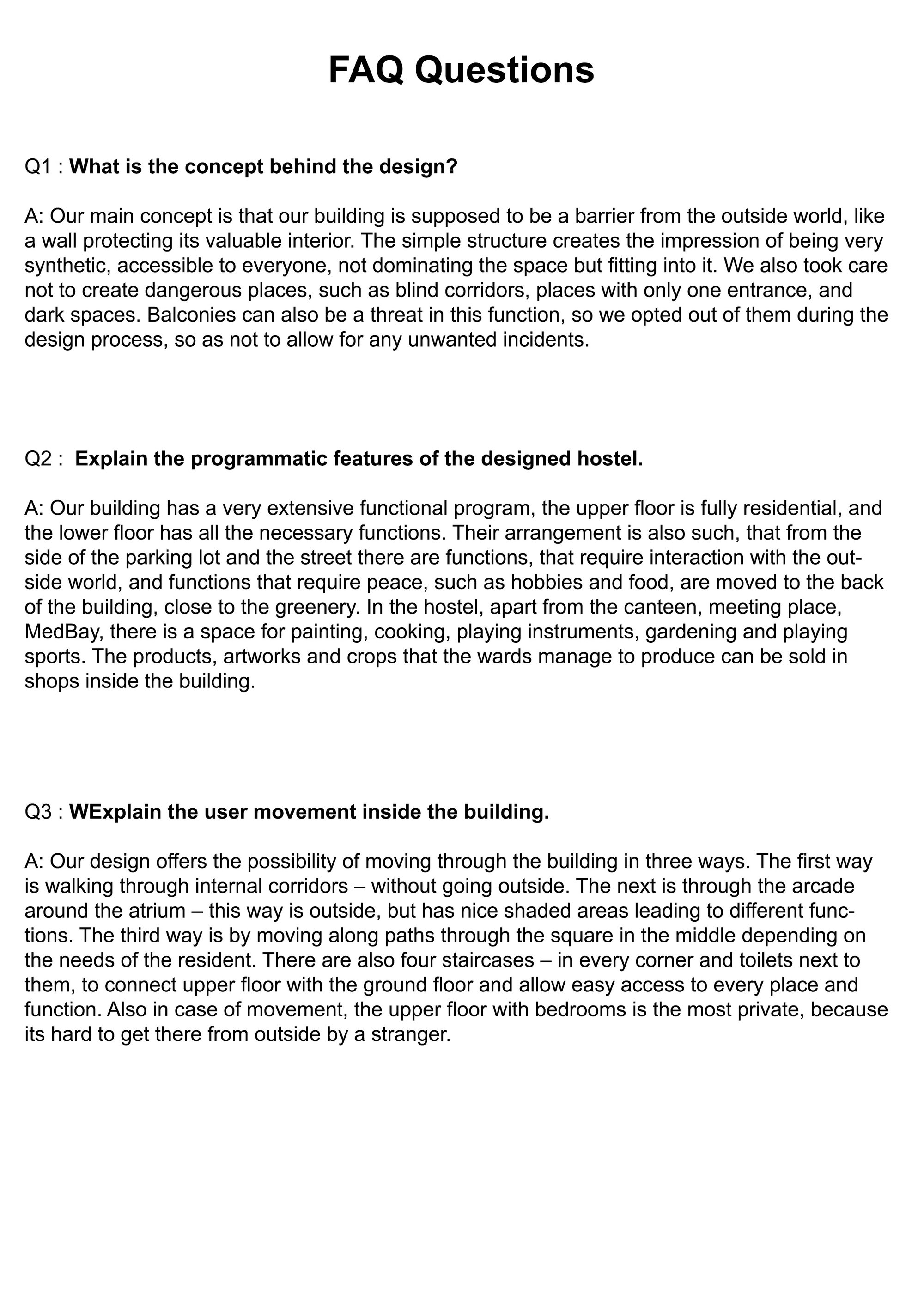 FAQ 1