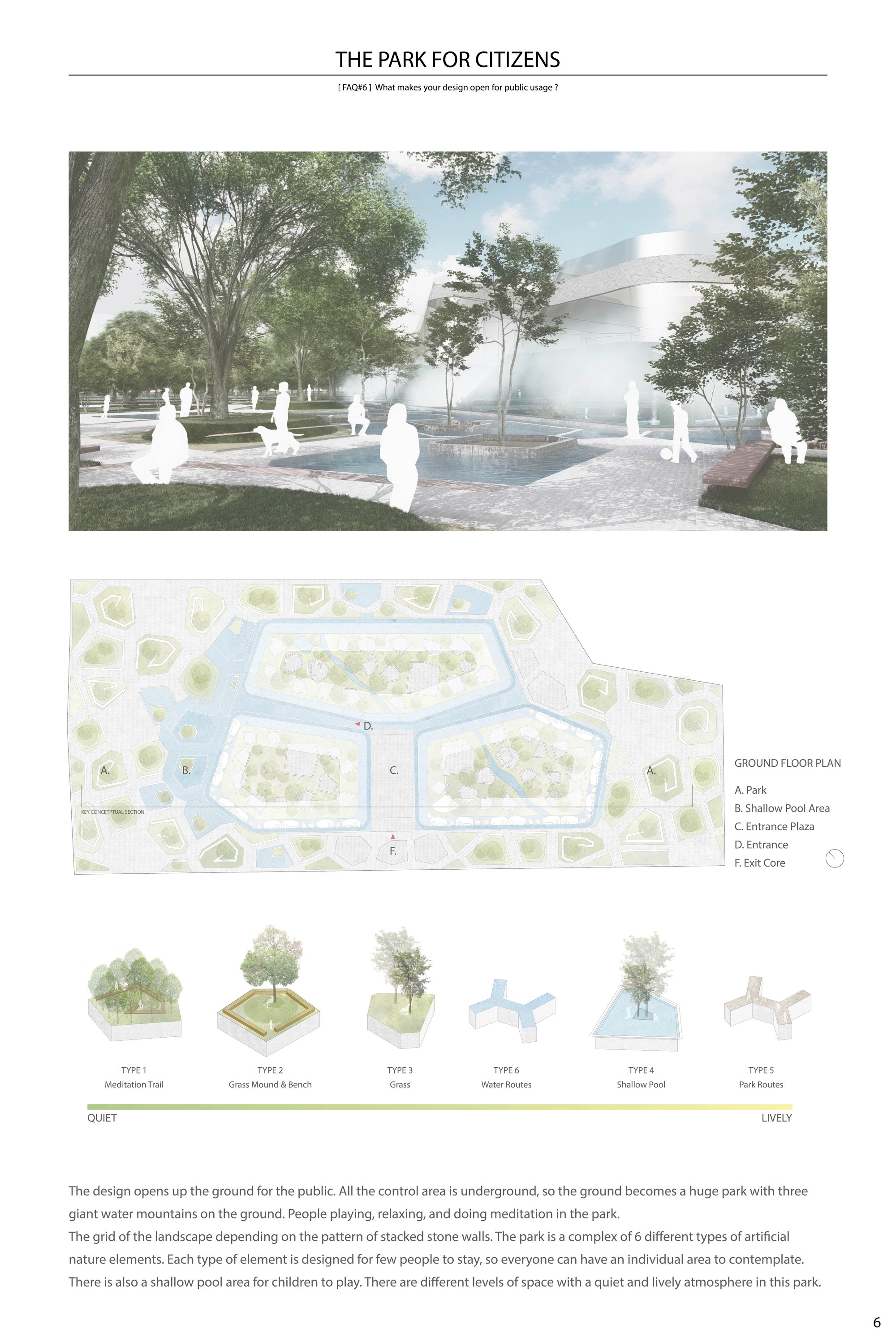 THE PARK FOR CITIZENS
