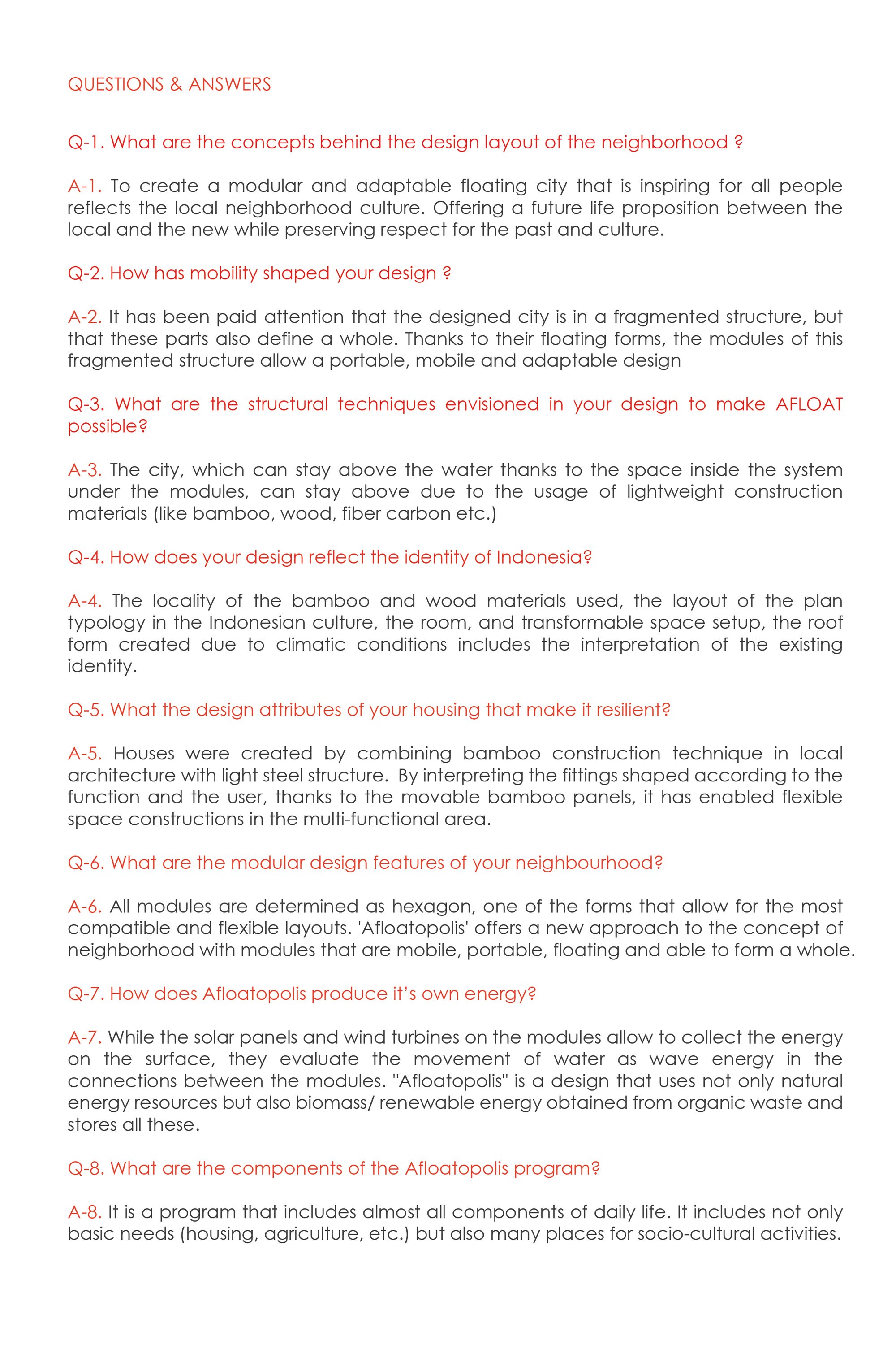 FAQ's