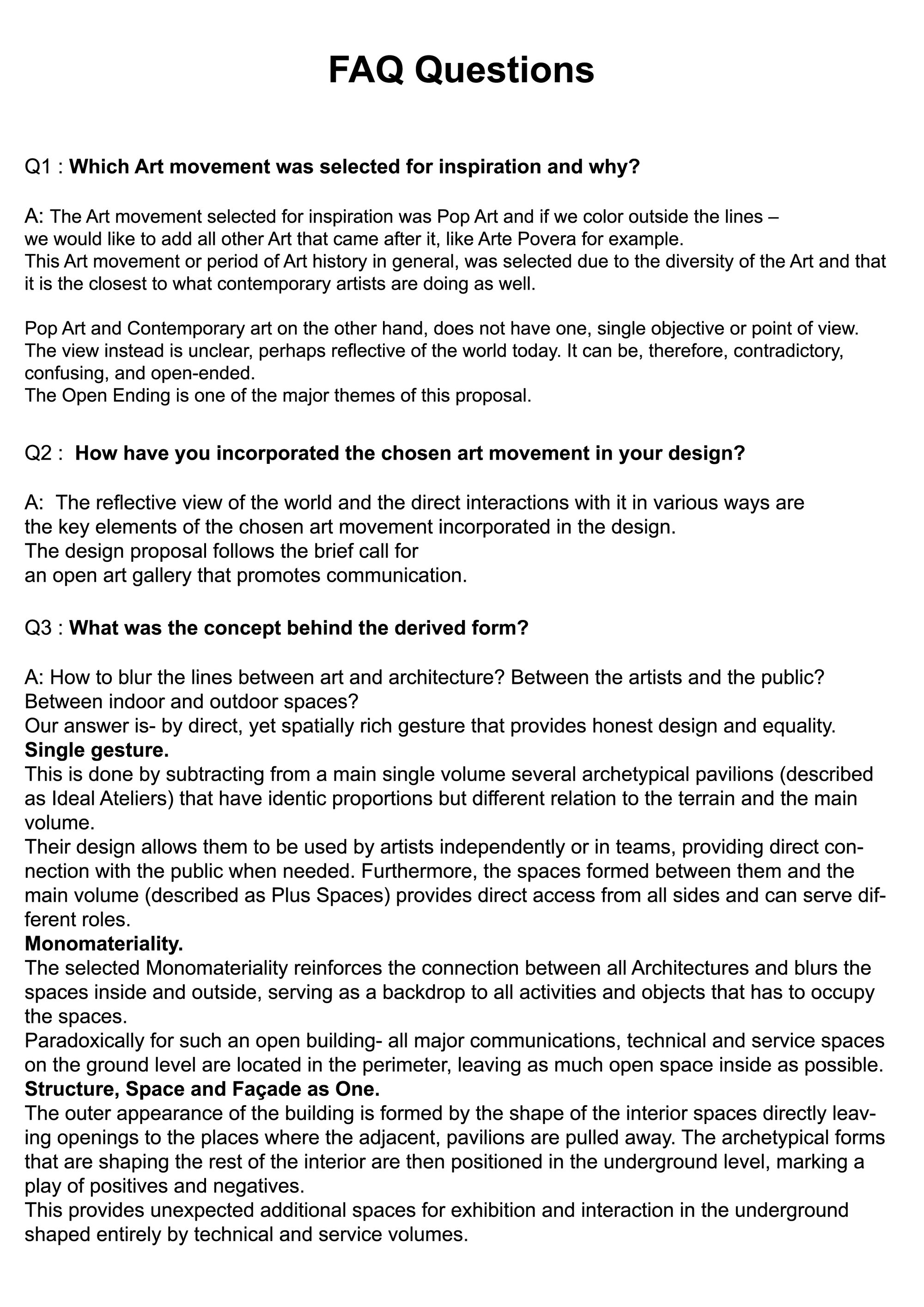 FAQ 1-3