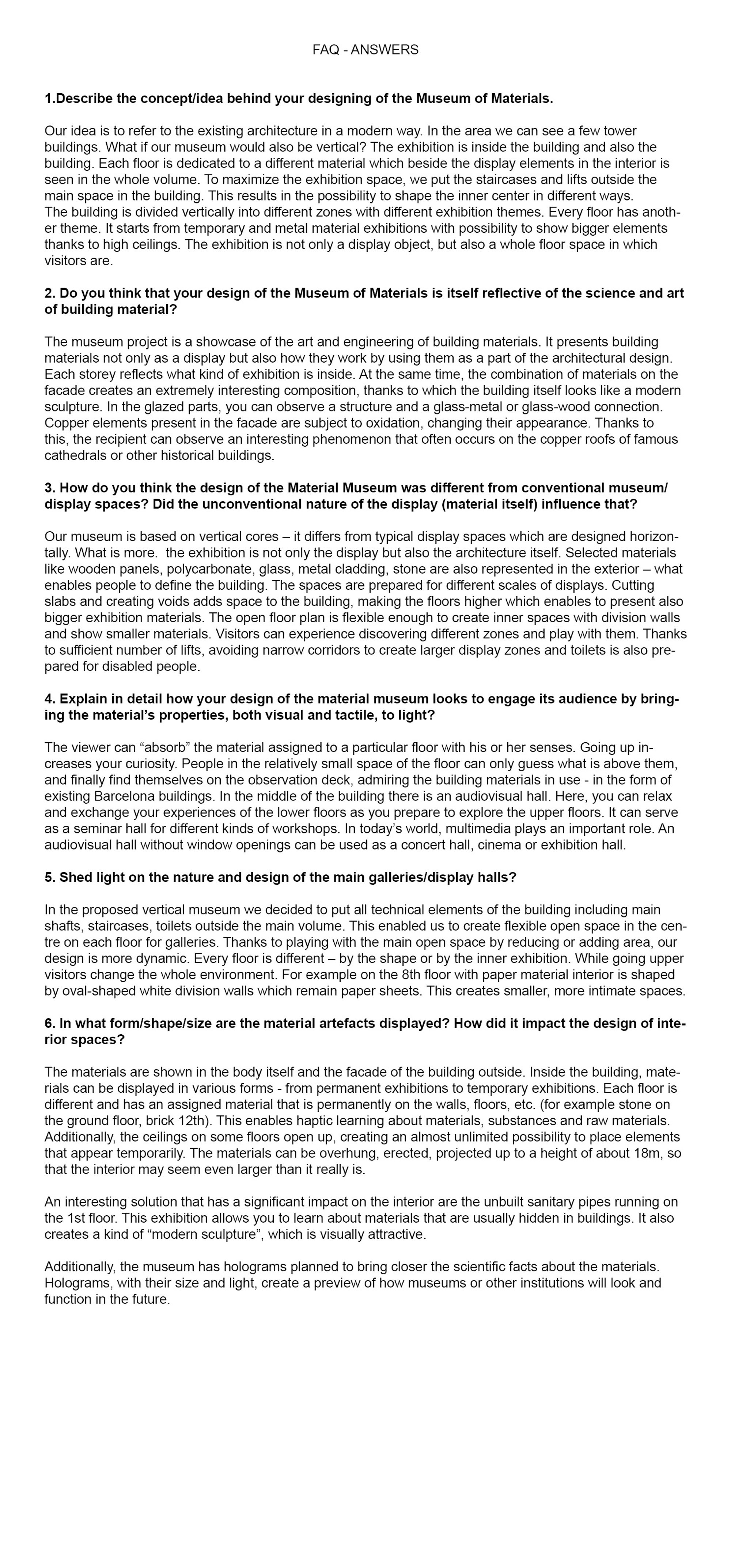 FAQ - Answers