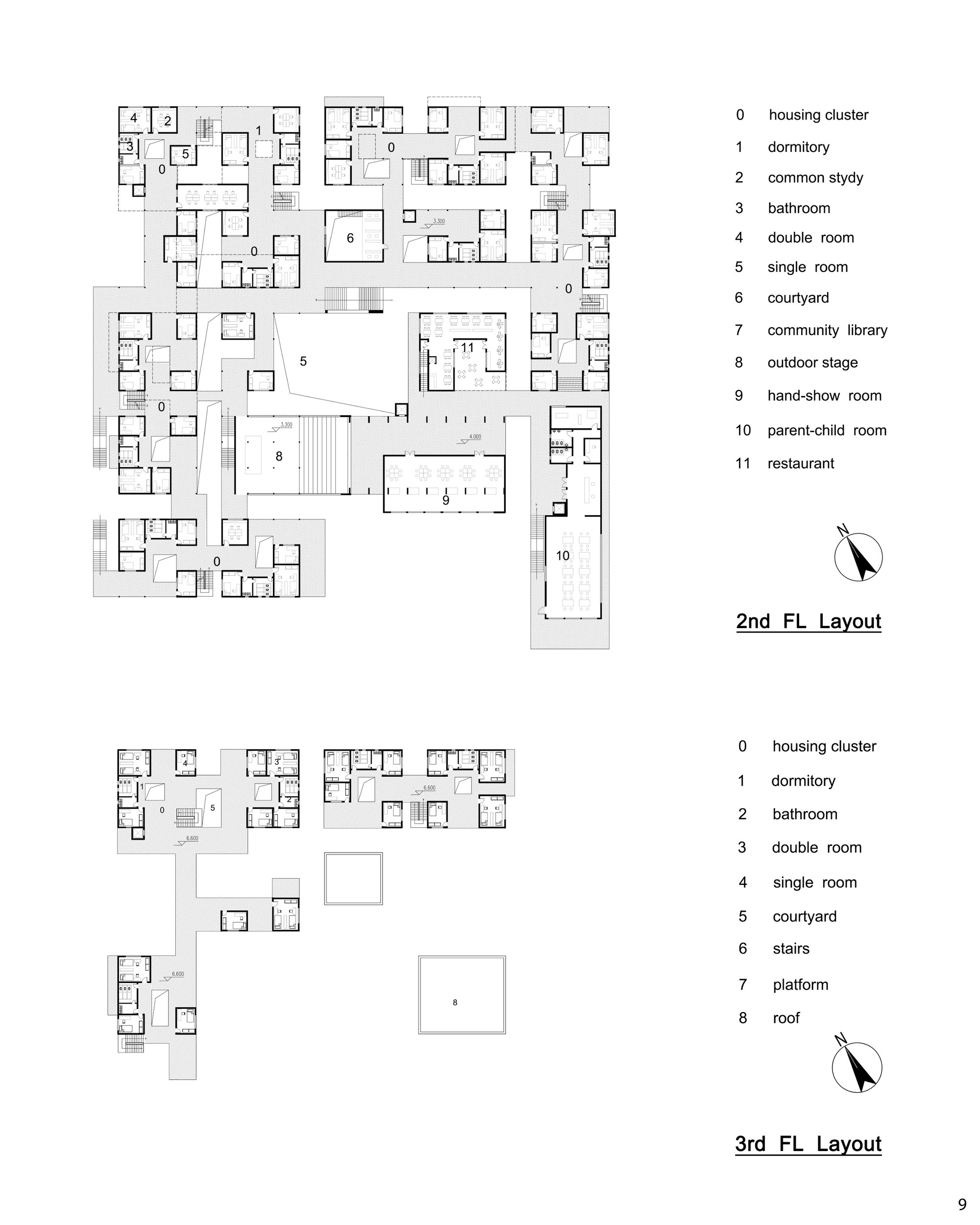 2nd & 3rd FL Plan