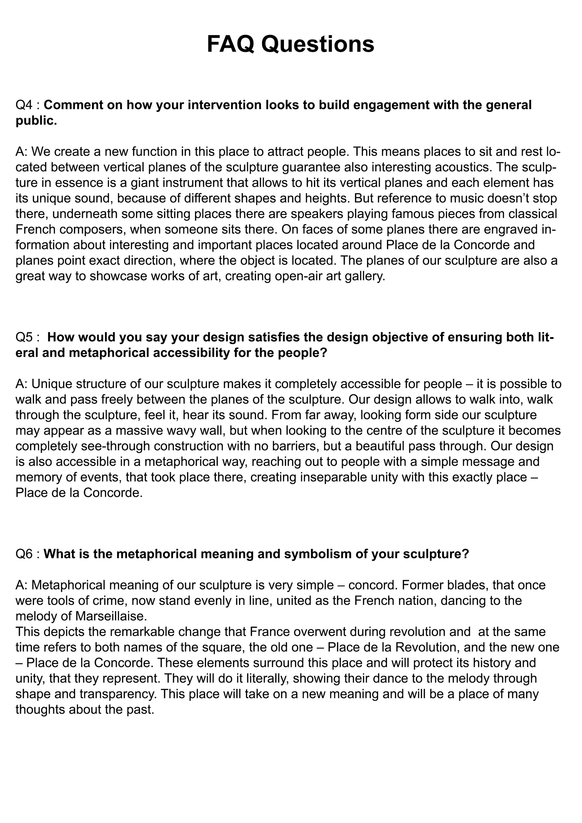 FAQ Questions 2