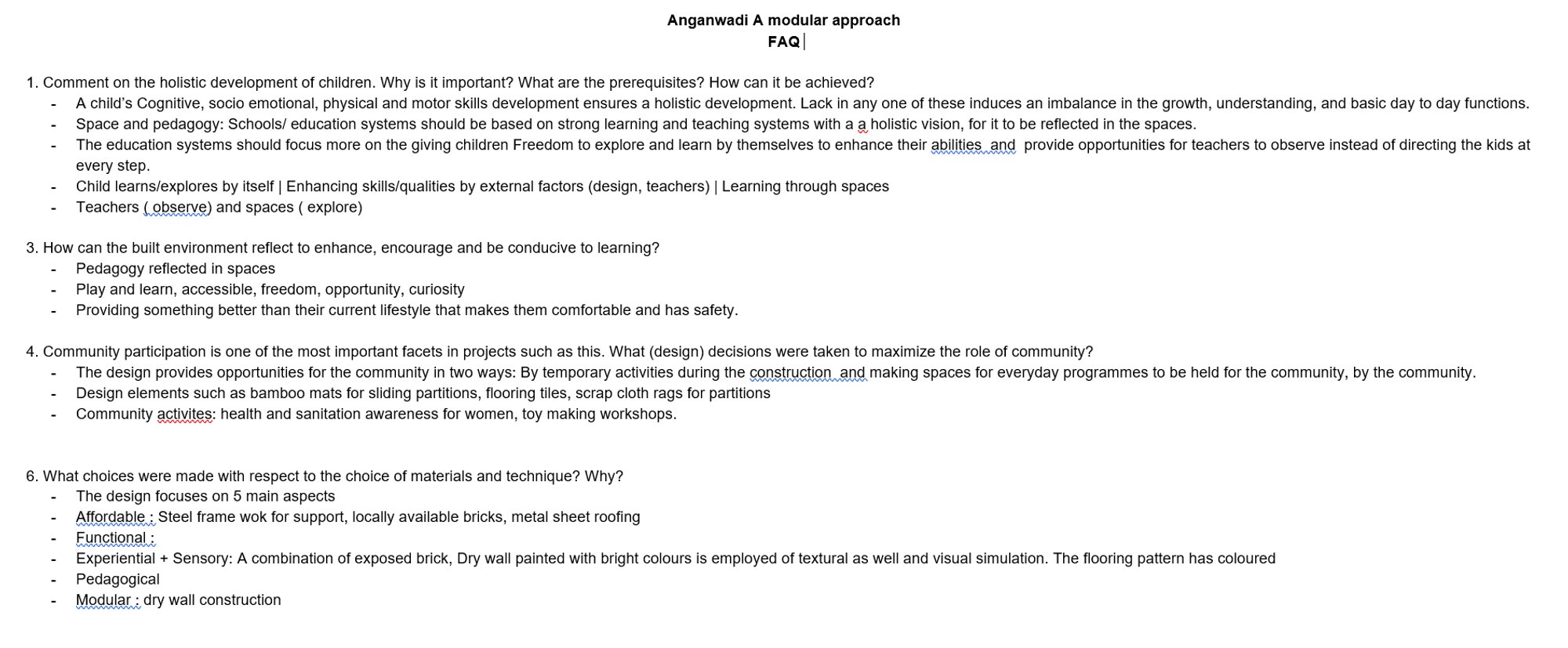 FAQ