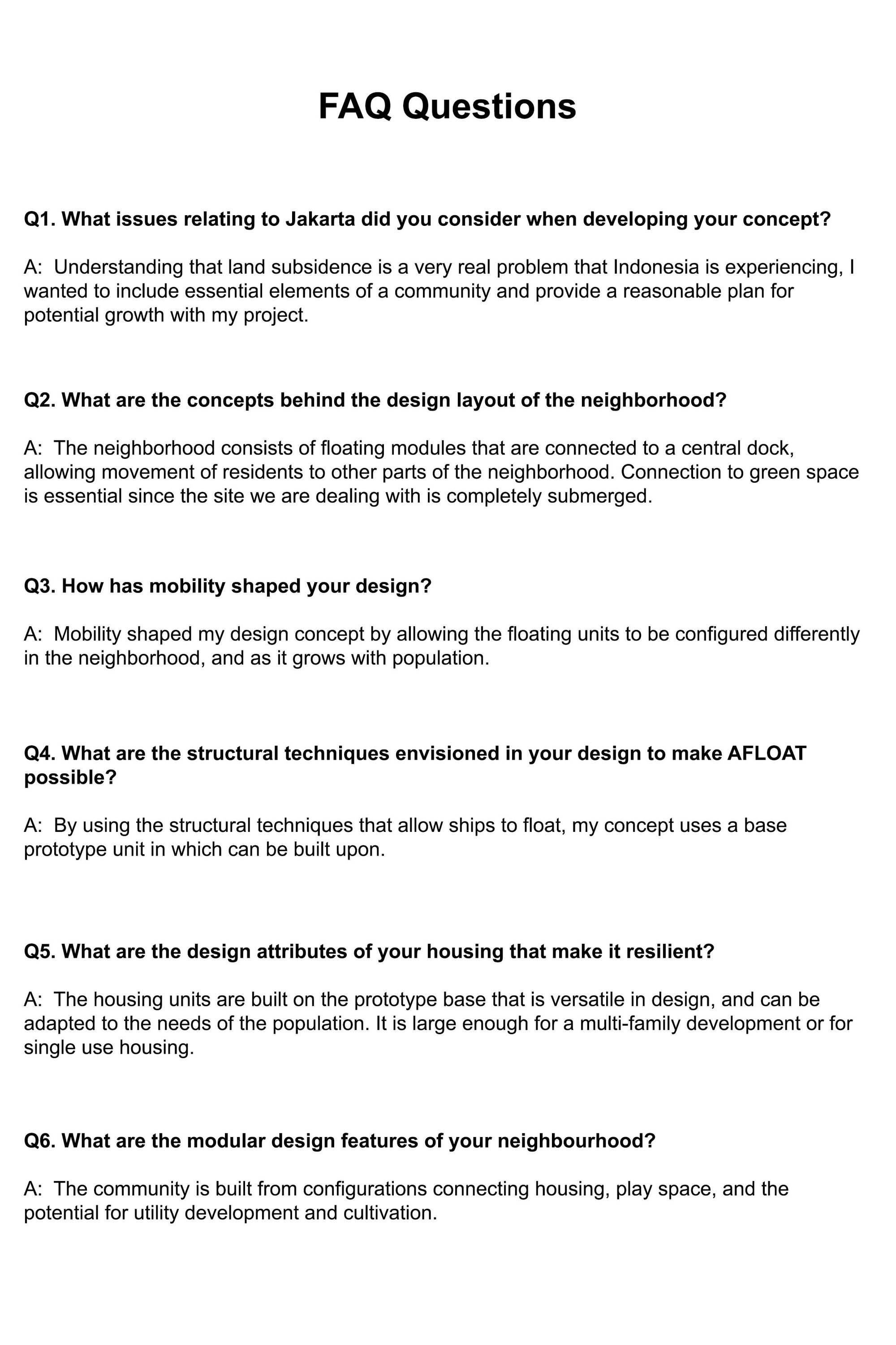 FAQ