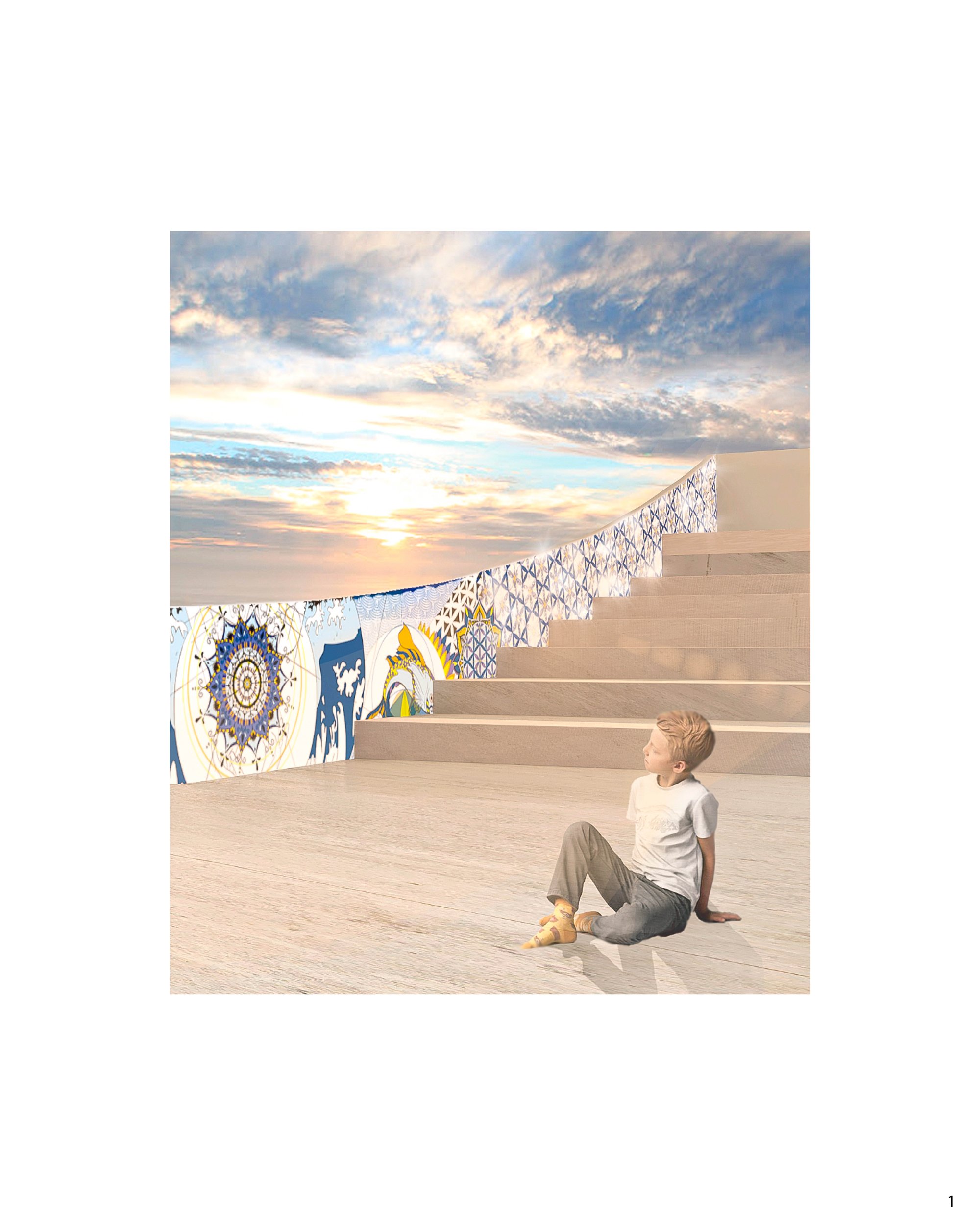  WATER INSPIRED CANVA MURAL