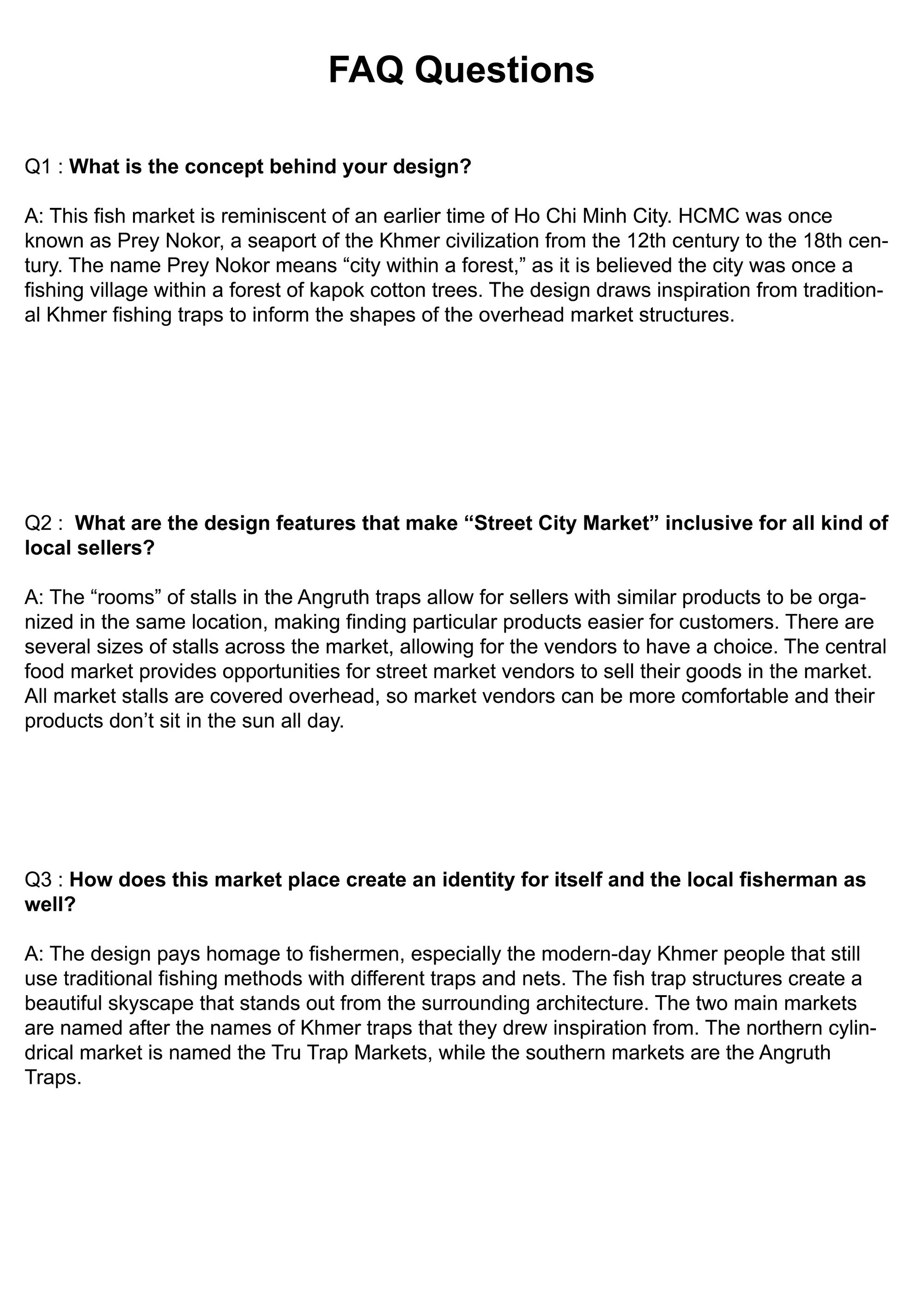 FAQs Page 1