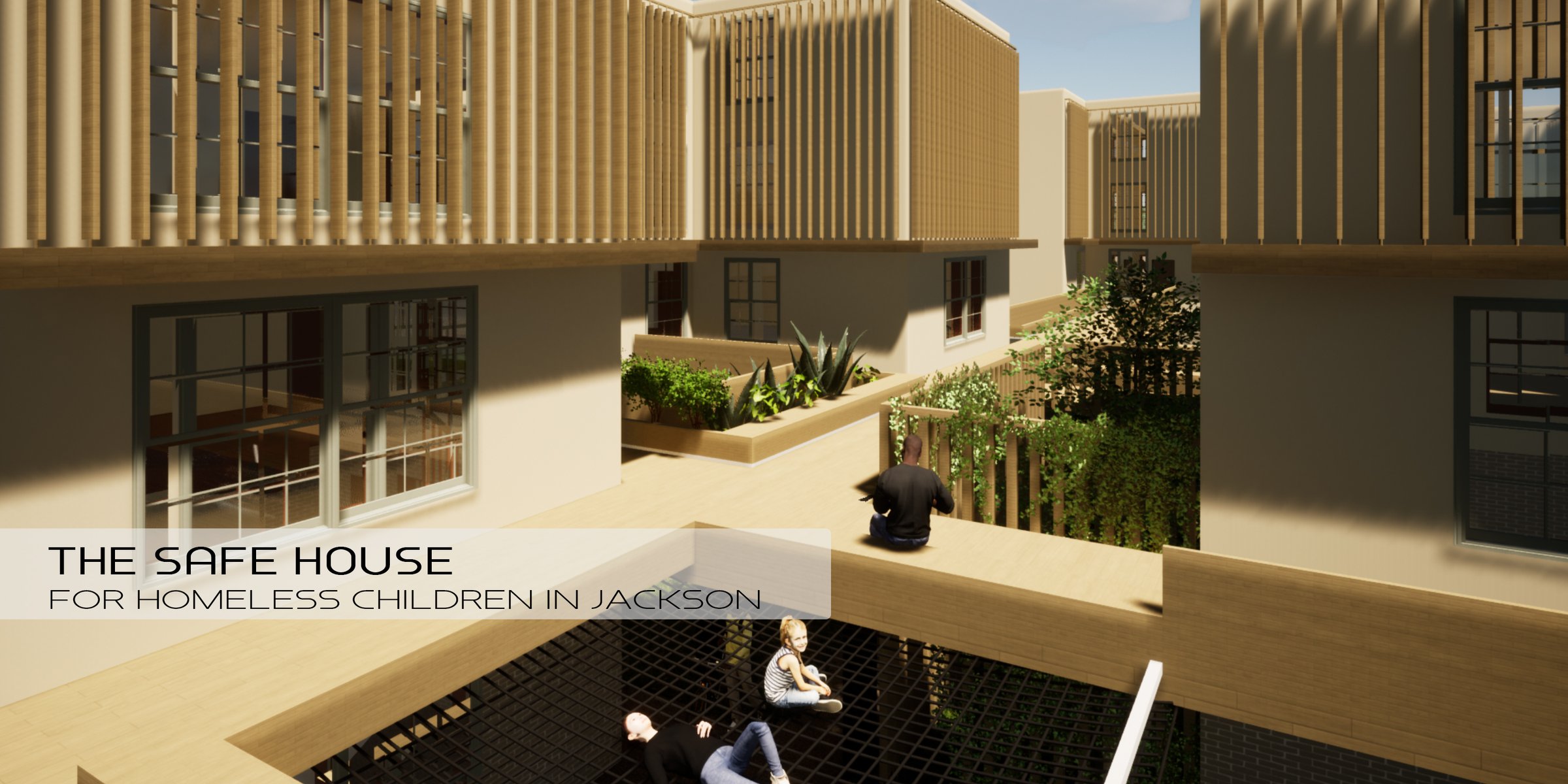 The Safe House for homeless children in Jackson