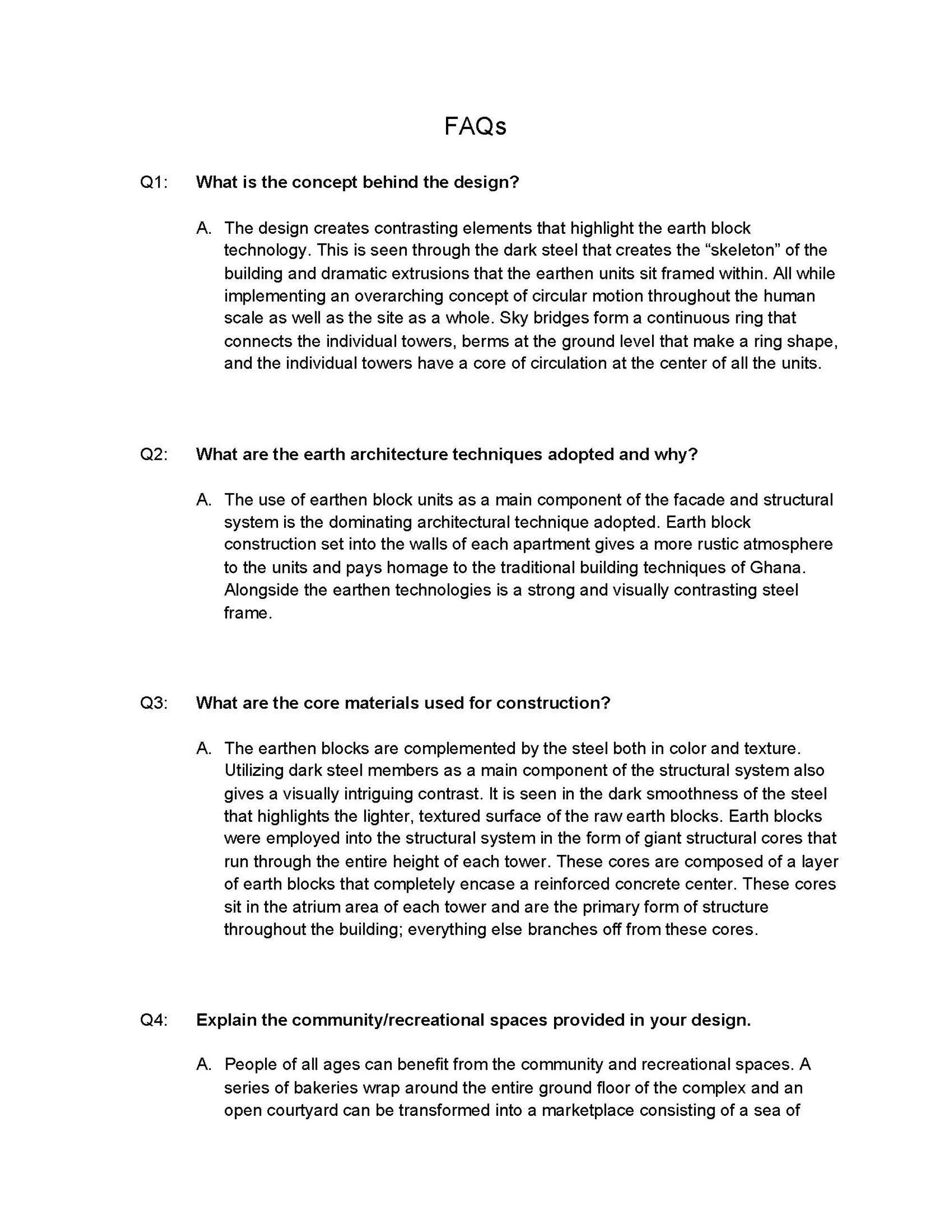 FAQ'S 1