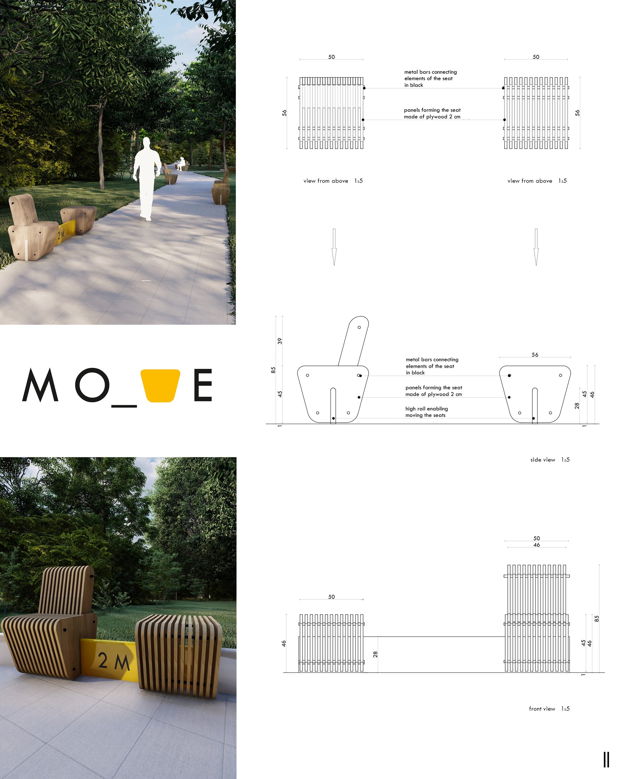 technical drawings and 3D views