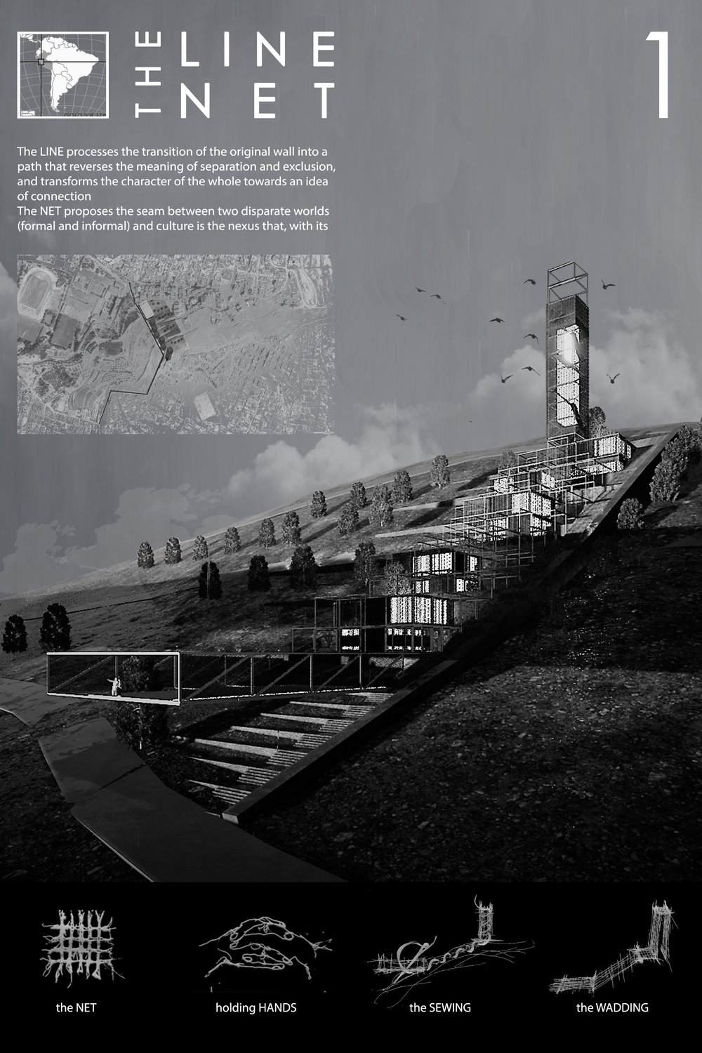 the LINE and the NET