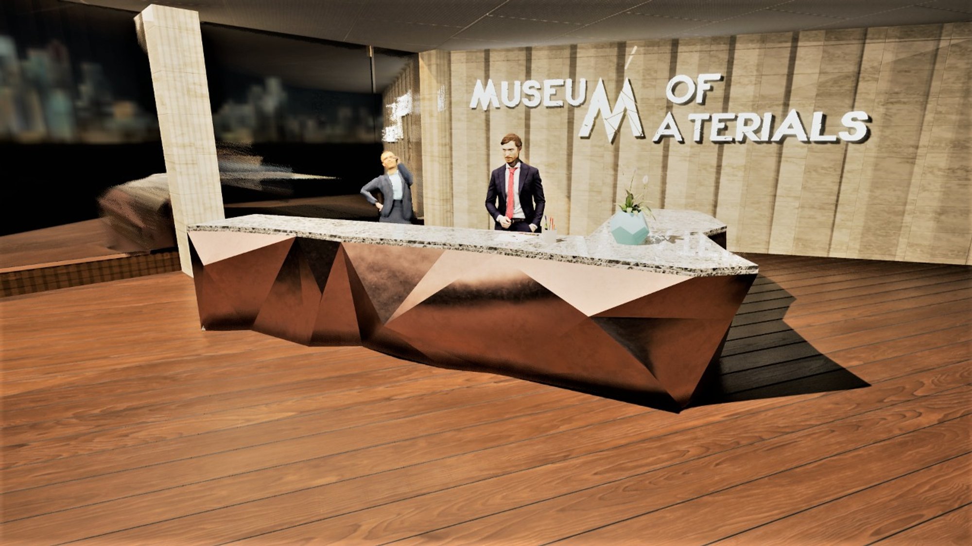3D view.