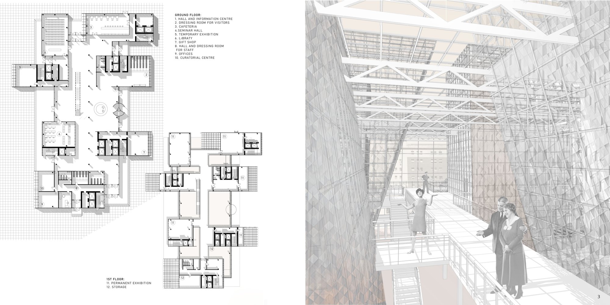 Plans and interior