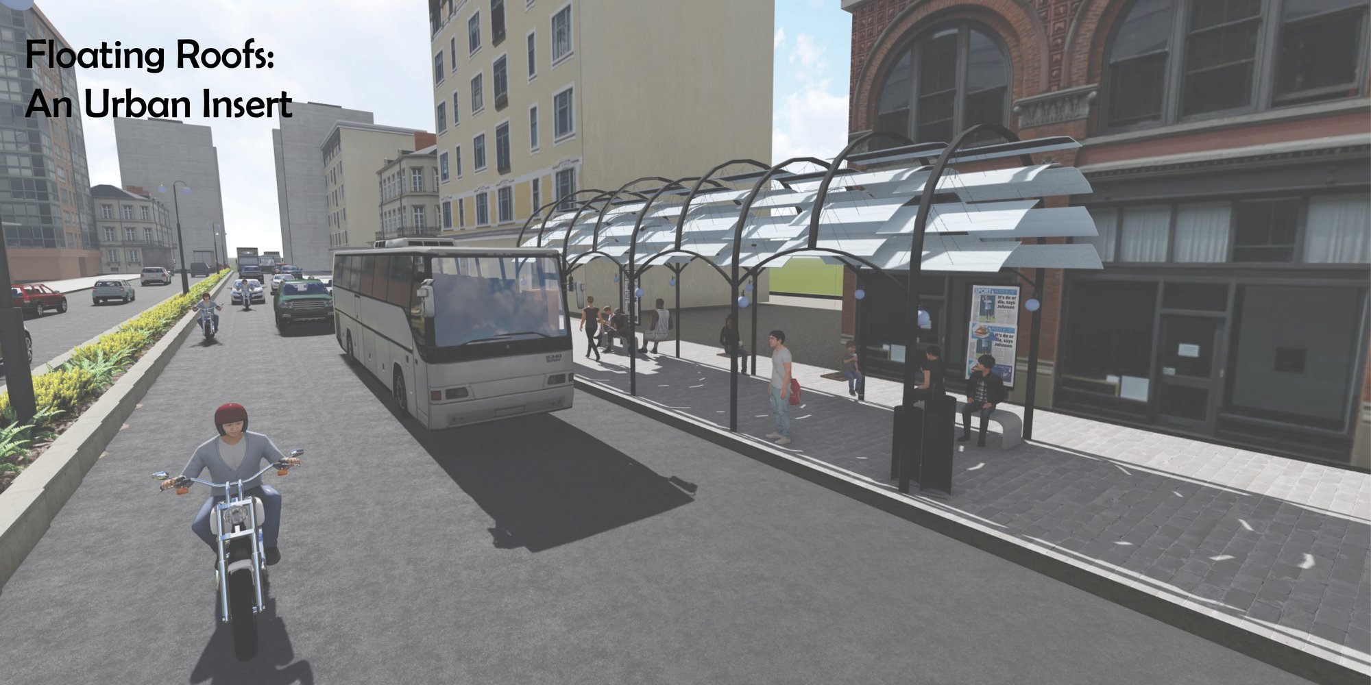 Floating Roofs: An Urban Insert 