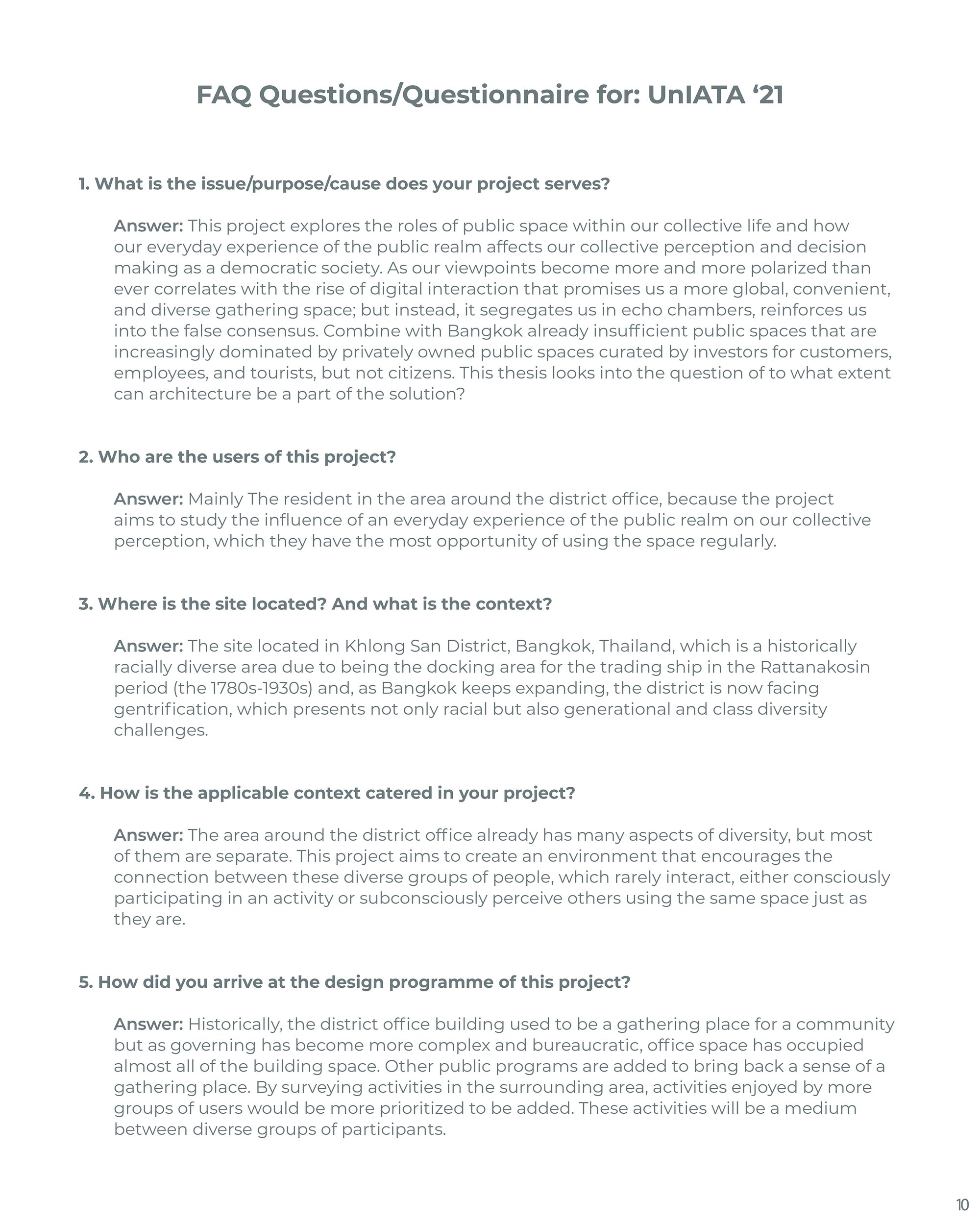 FAQ 1