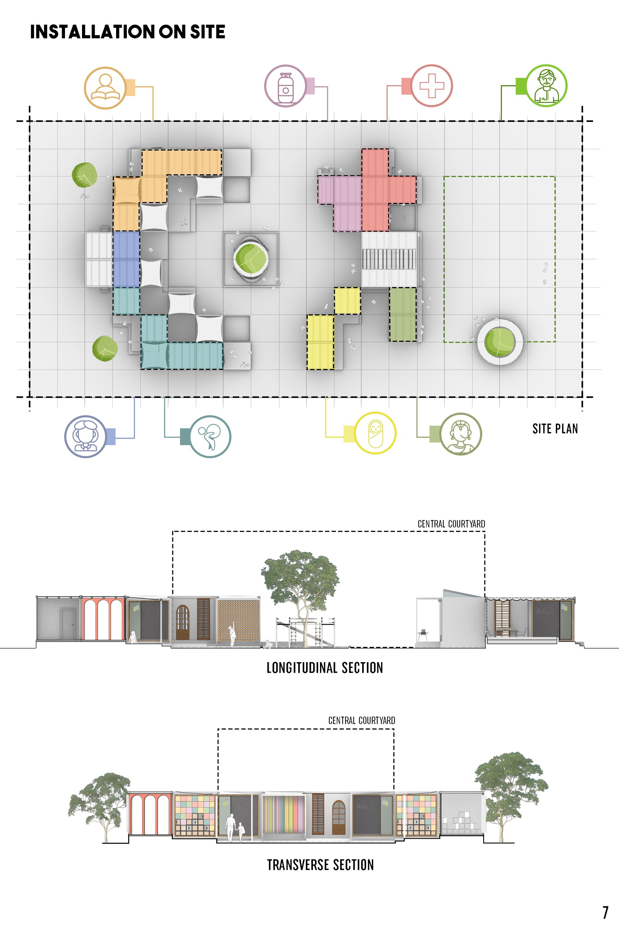 Site specific drawings