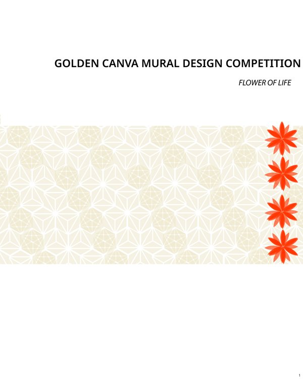 Golden Canva Mural Design Competition