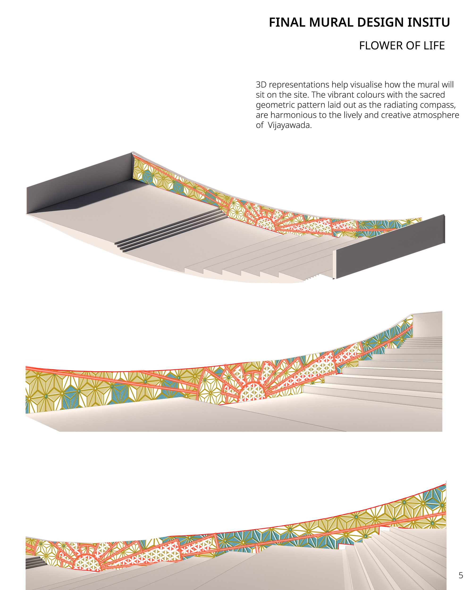 3D Visualization of the Mural Design