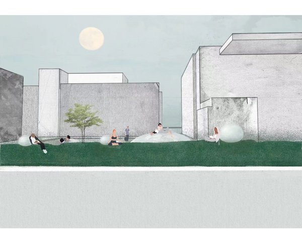 THE LOTUS POND AND DEWDROPS