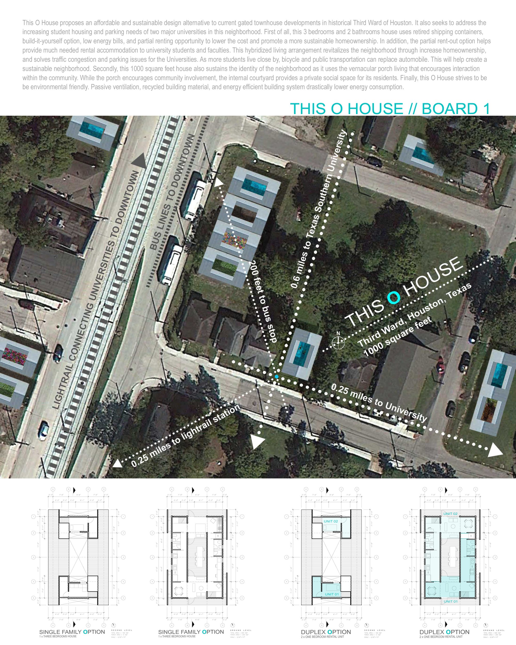Site Plan + Floor Plan