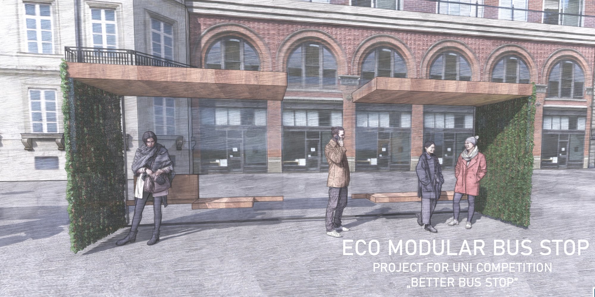 ECO MODULAR BUS STOP