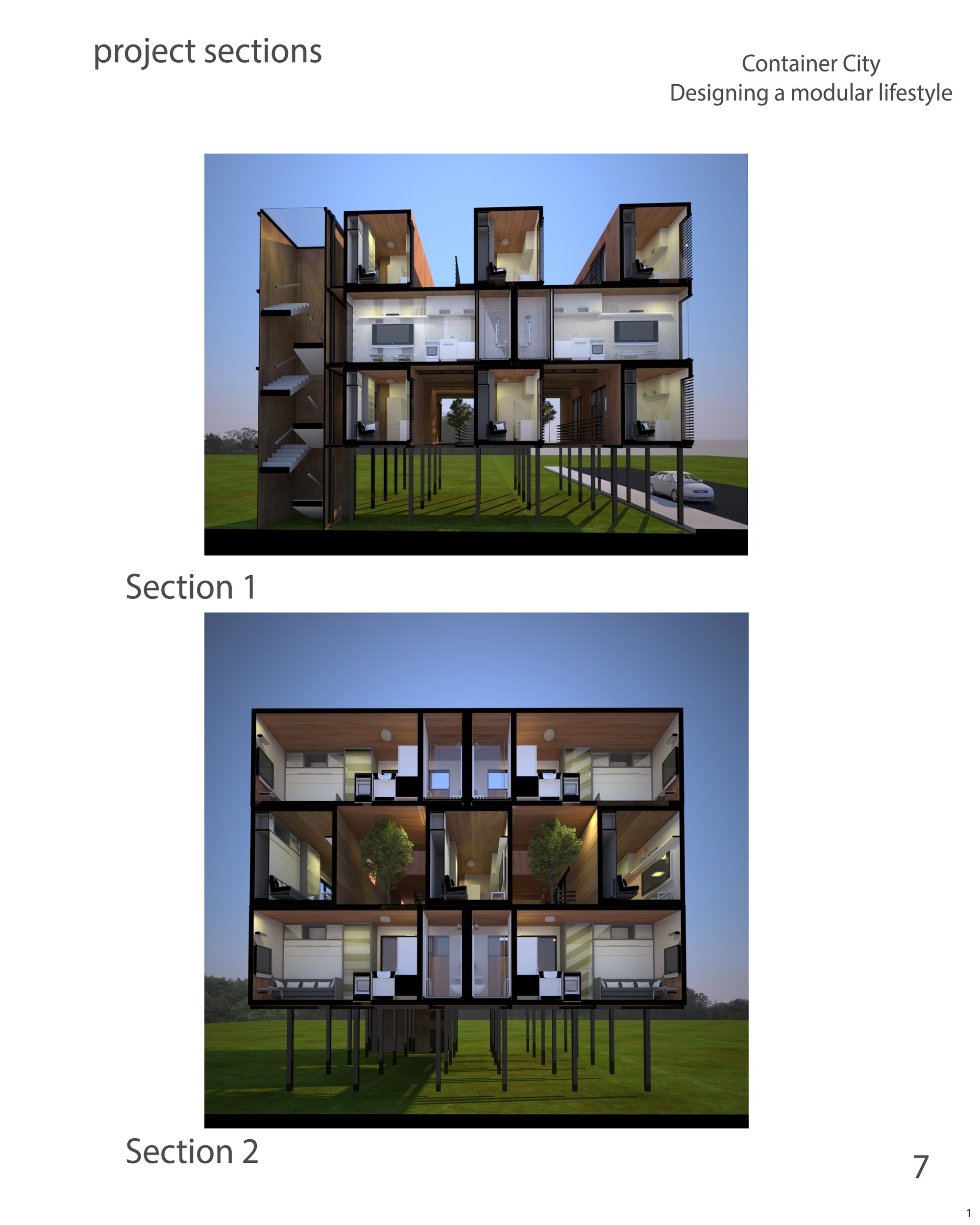 project sections