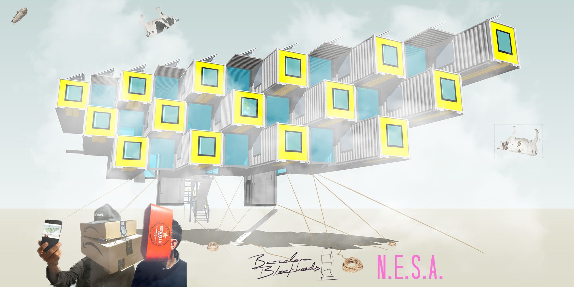 N.E.S.A by the Barcelona Blockheads