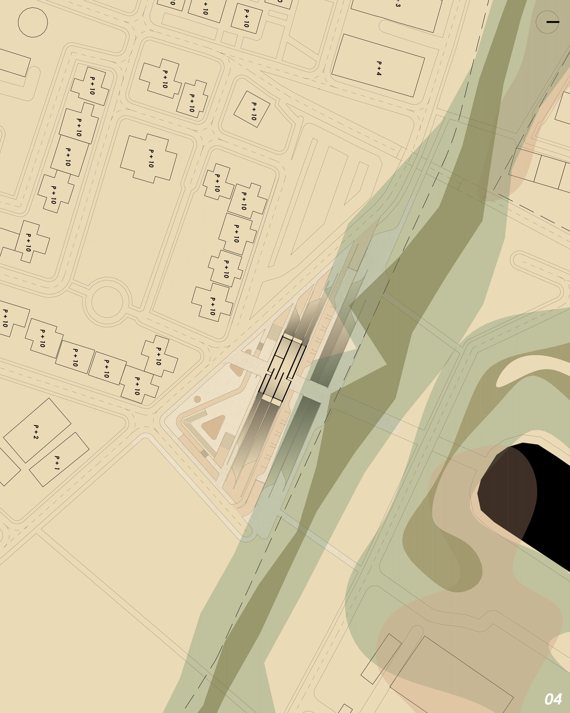 Site plan 1:1200
