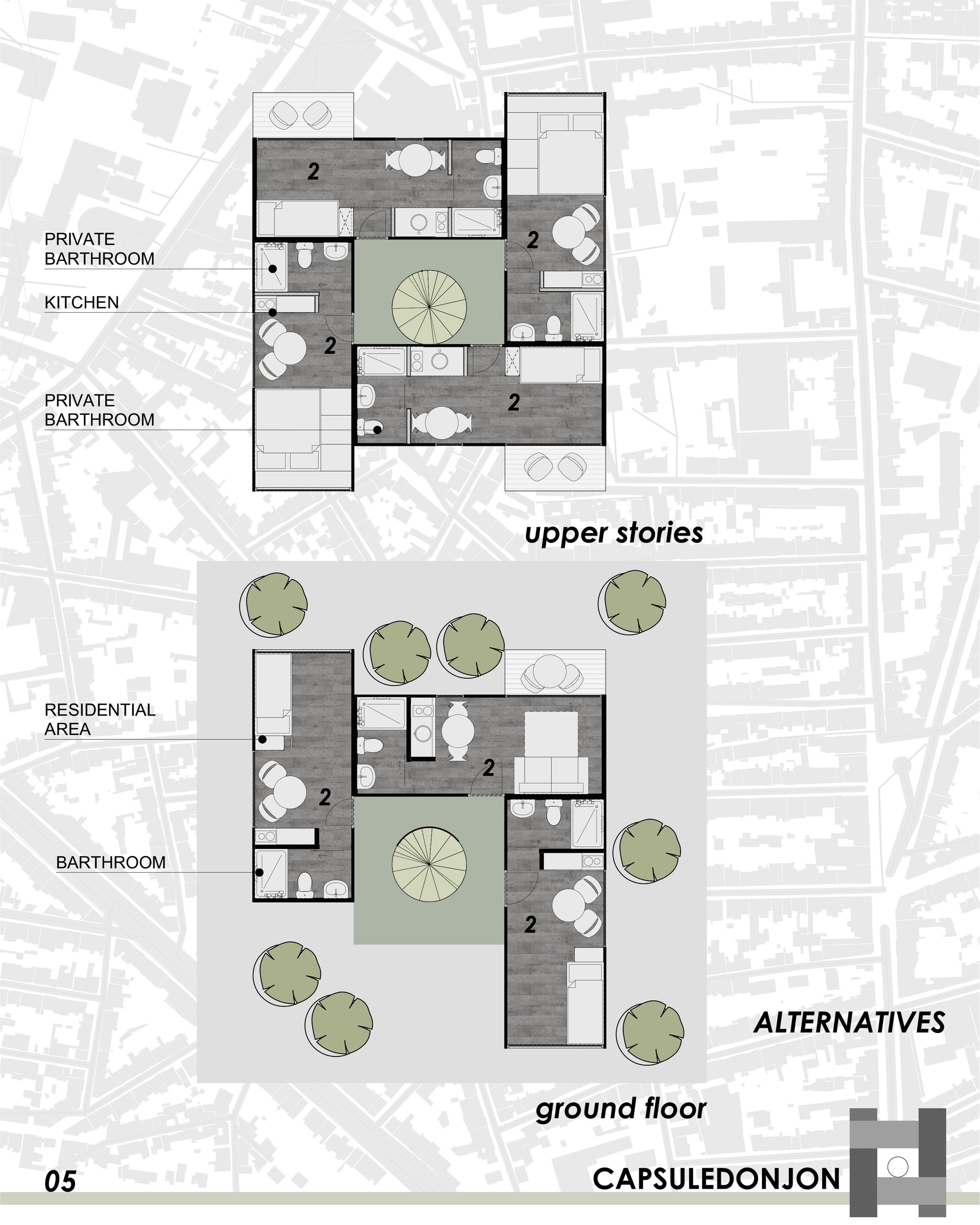 Alternative layout plan_CAPSULEDONJON