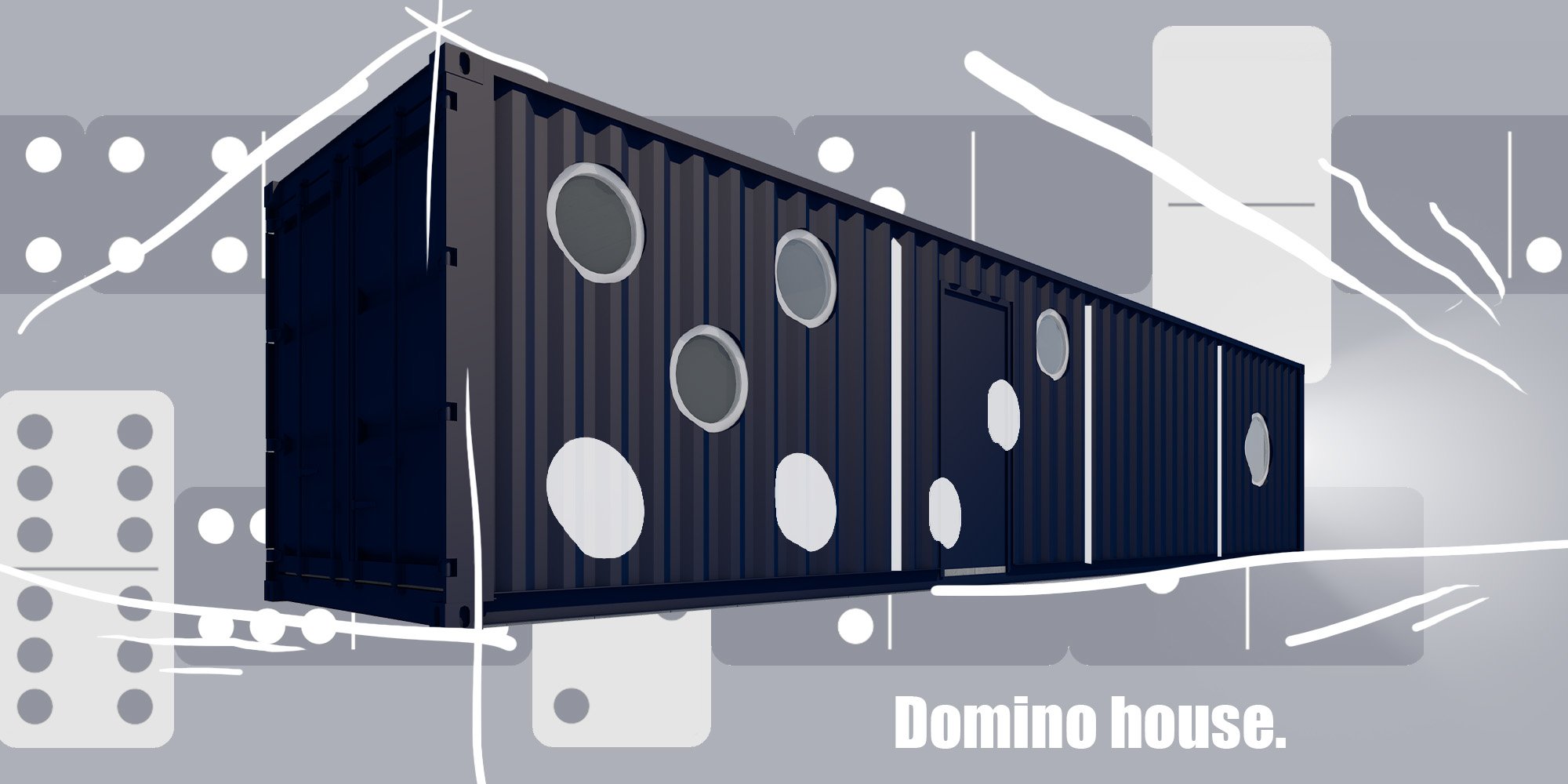 Domino house