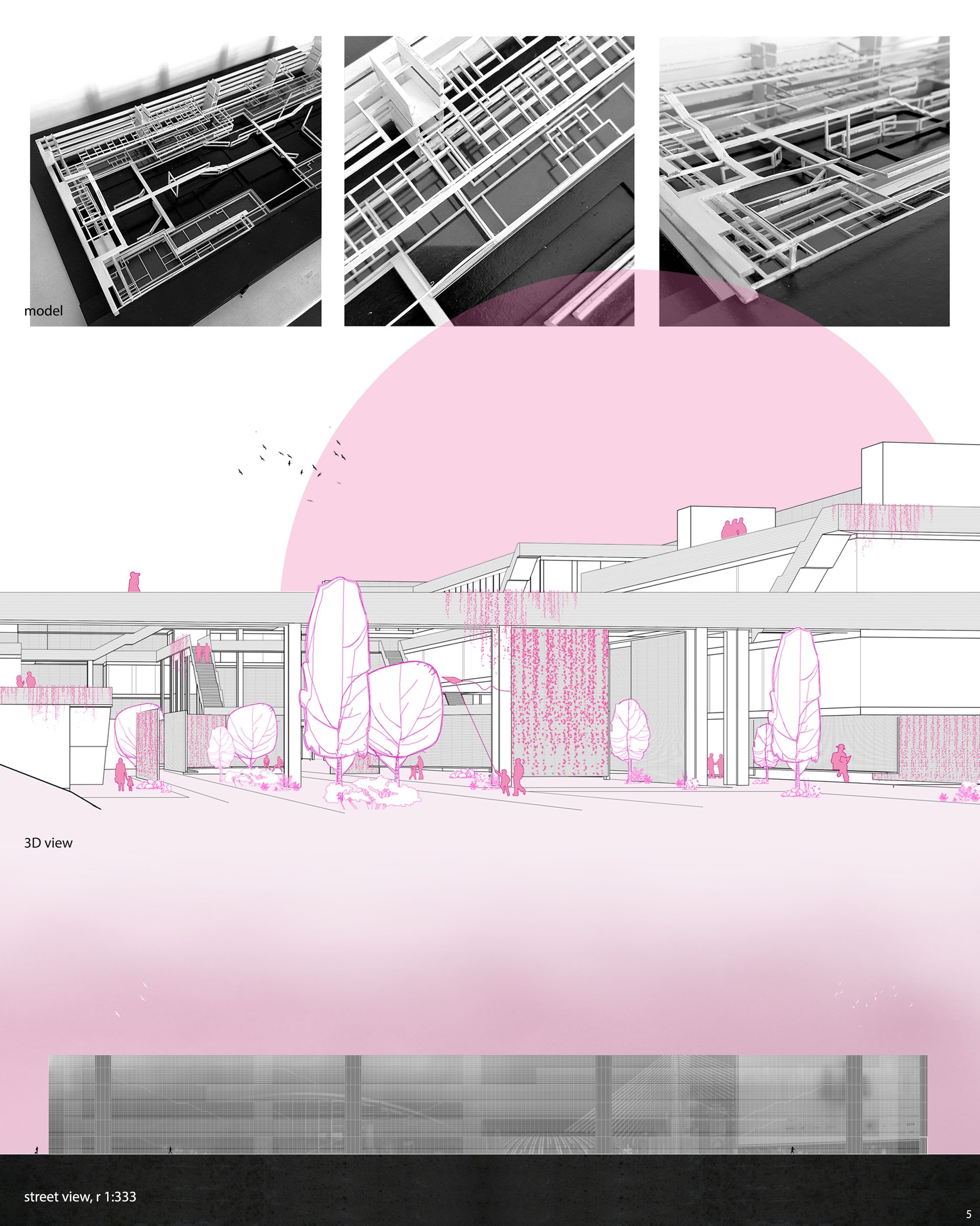 / street view, 3D view and model