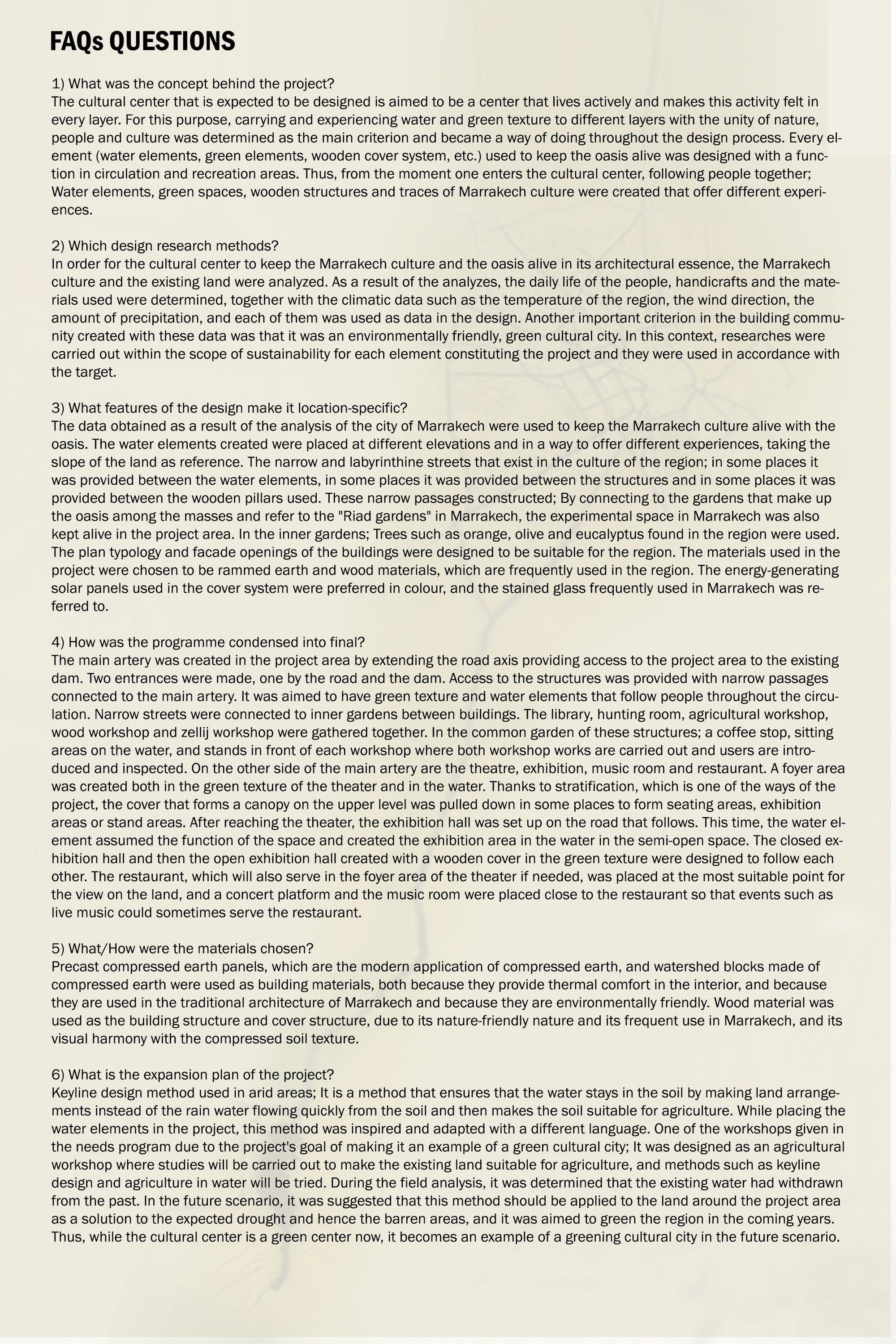 FAQs Questions